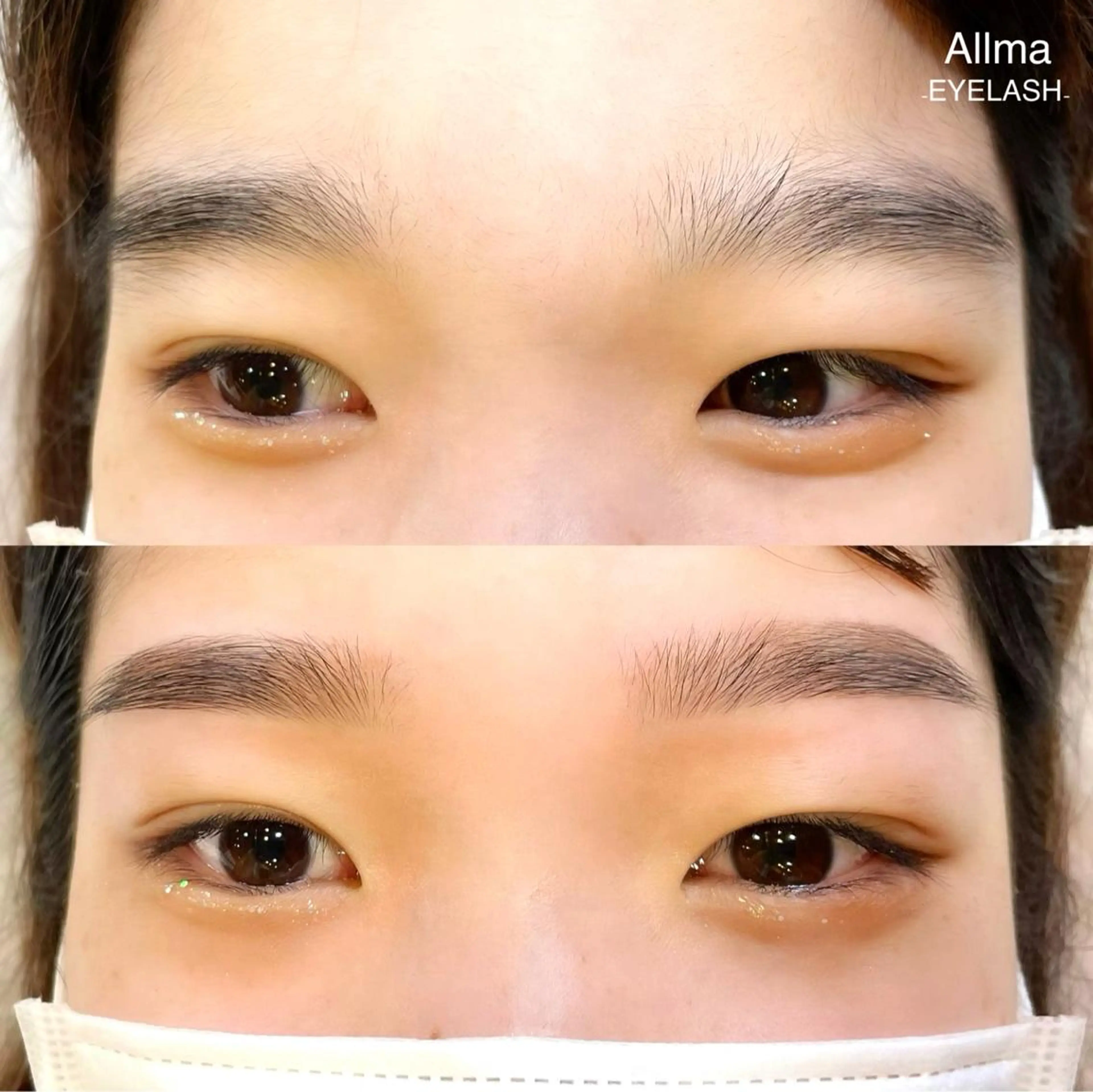 アイブロウ ワックス脱毛 眉カット その他(アイブロウ) Allma 横浜のマツエク・マツパデザイン