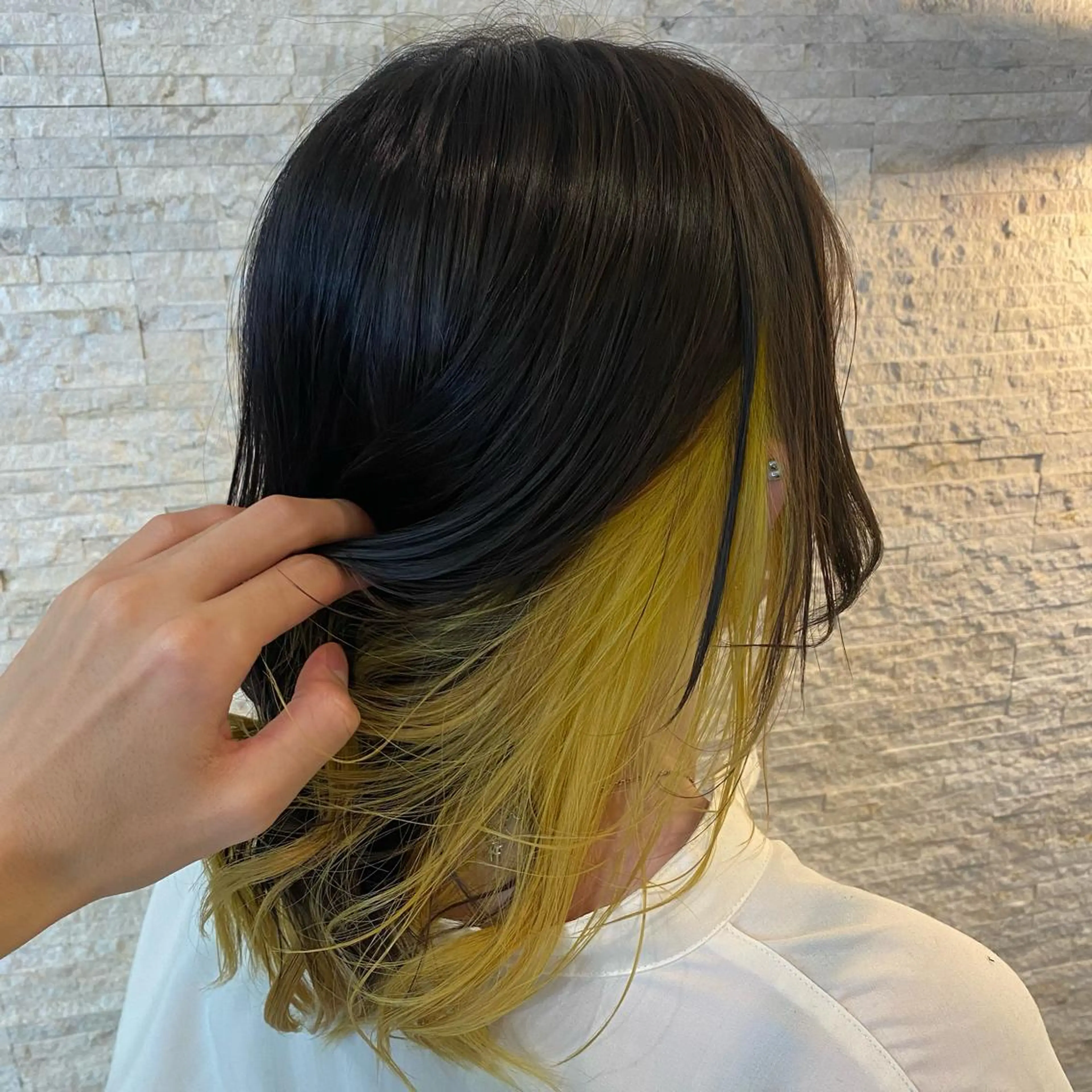 カラー ✄折橋 彩花🐶🍑のヘアスタイル