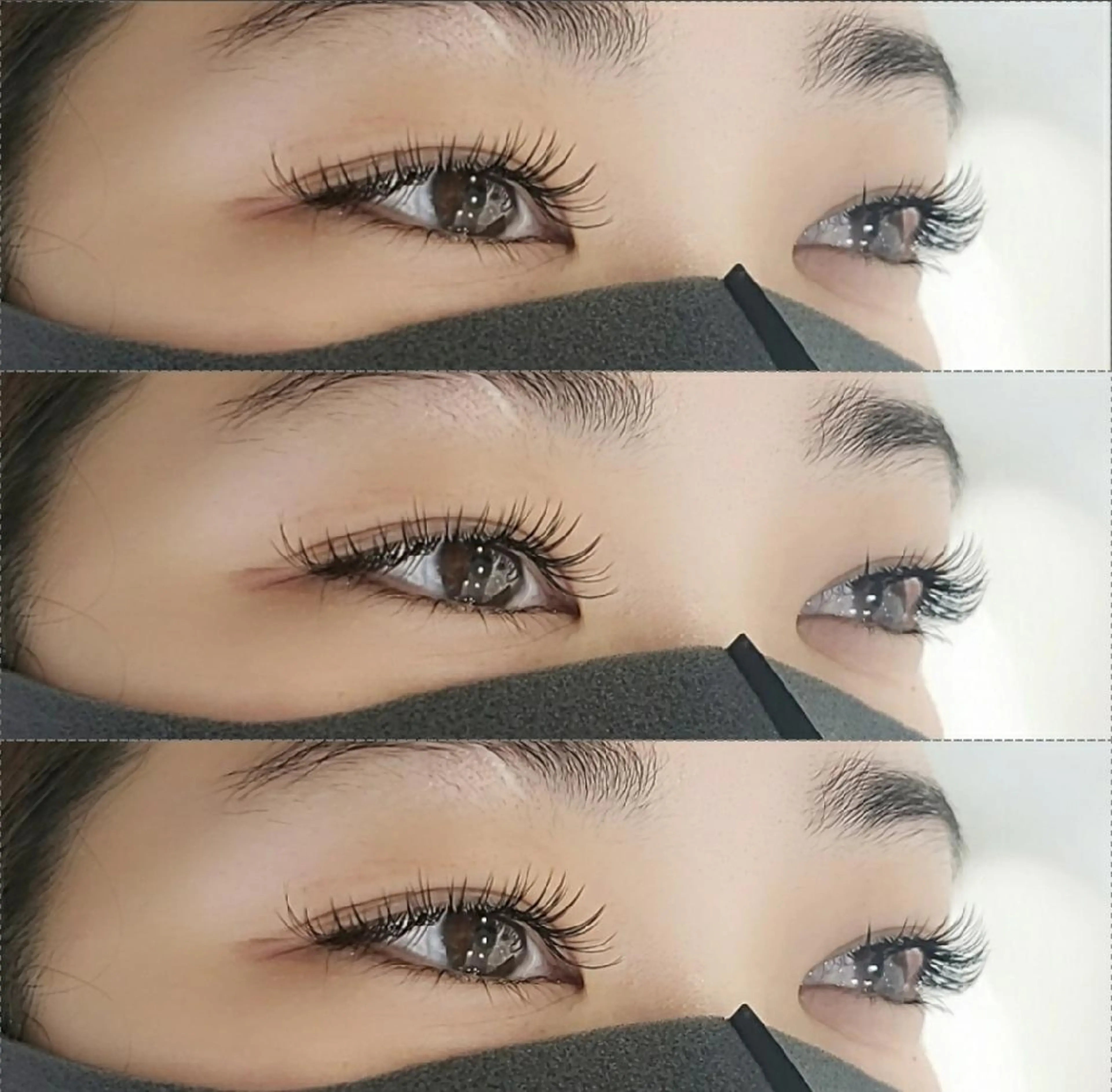 マツエク・マツパ Cカール フラットラッシュ esbymaison TAKIのマツエク・マツパデザイン