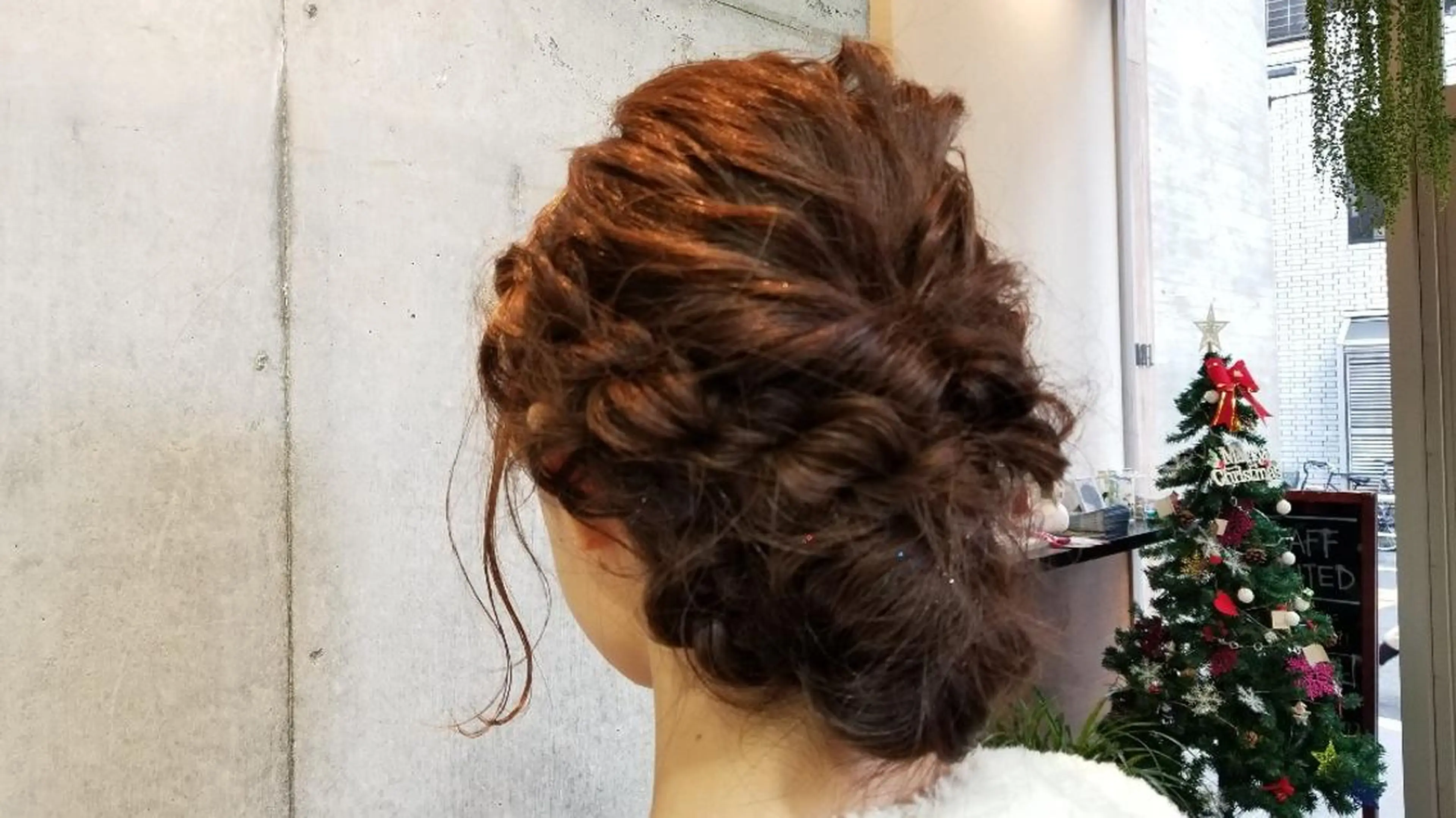 ヘアアレンジ 谷 結奈のヘアスタイル