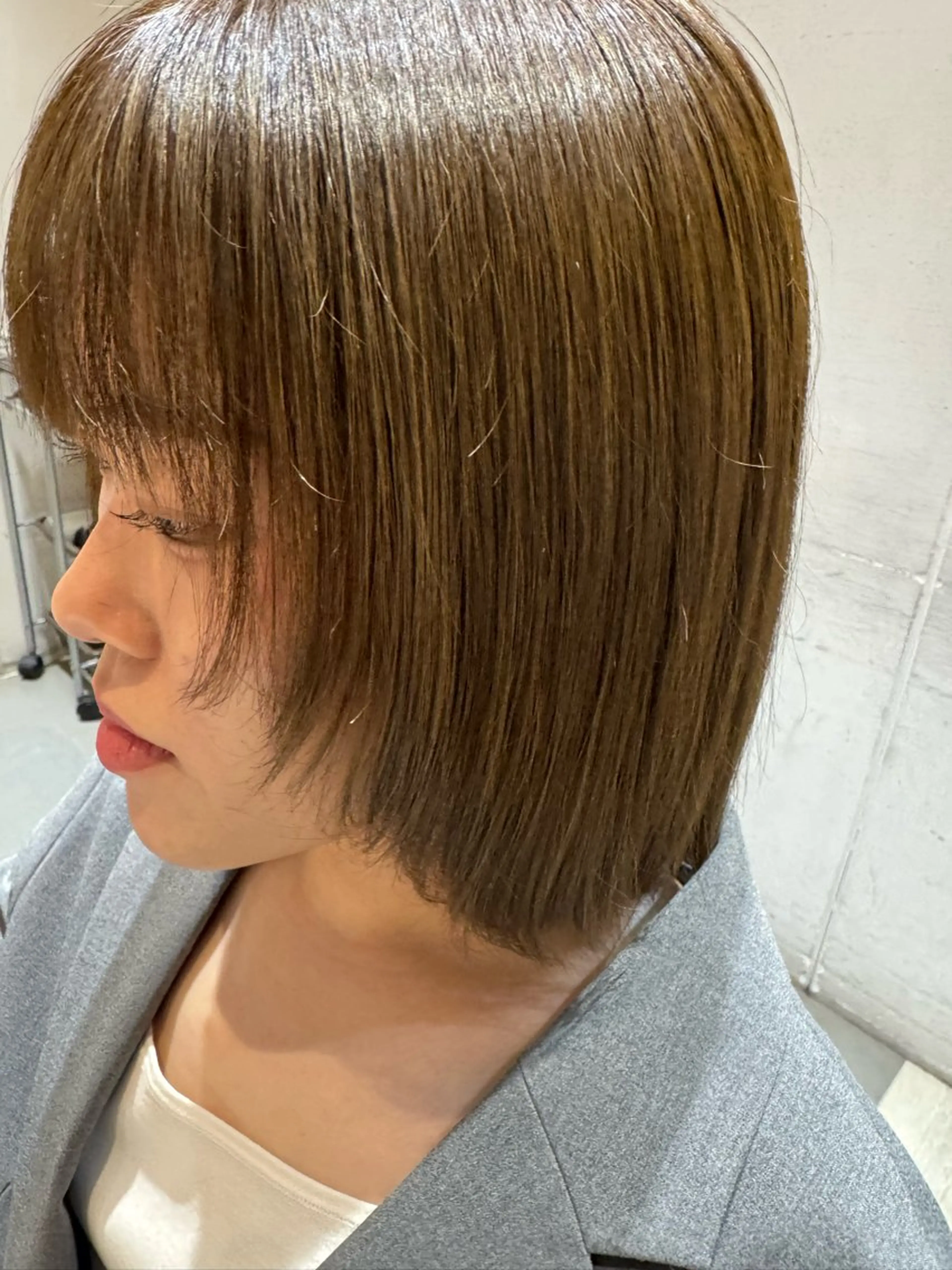 ショート ボブ 韓国風ヘア レイヤーカット ショートヘア 鄭 勇太のヘアスタイル