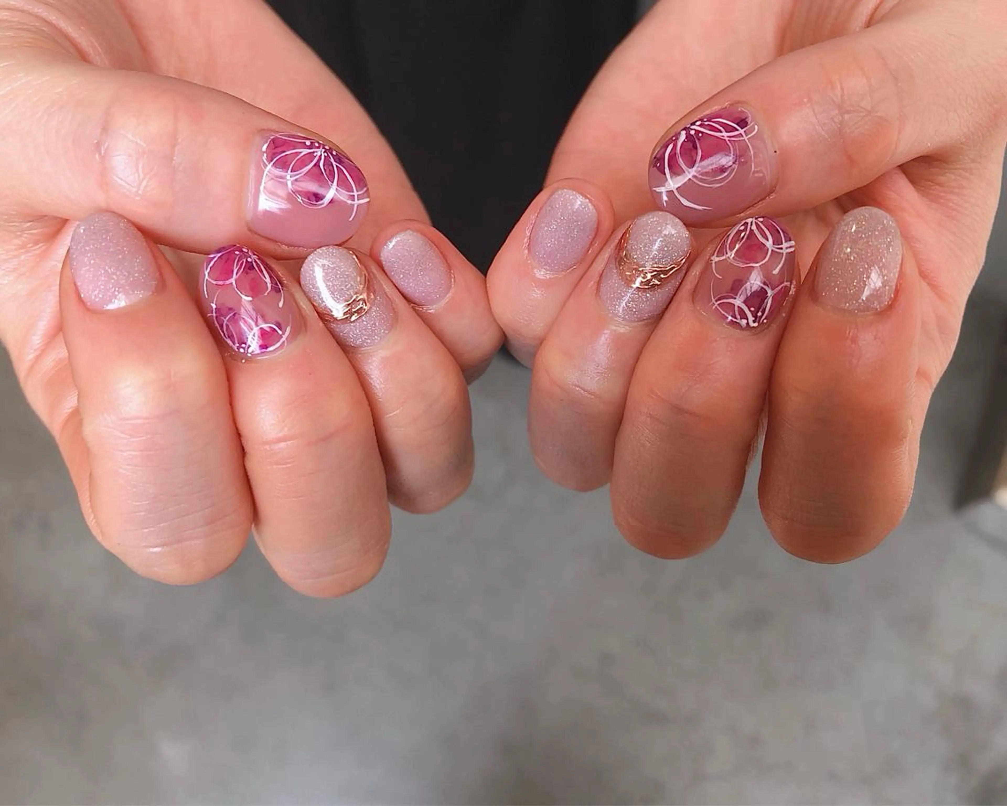 ネイル ハンドネイル saki_ nail heronのネイルデザイン