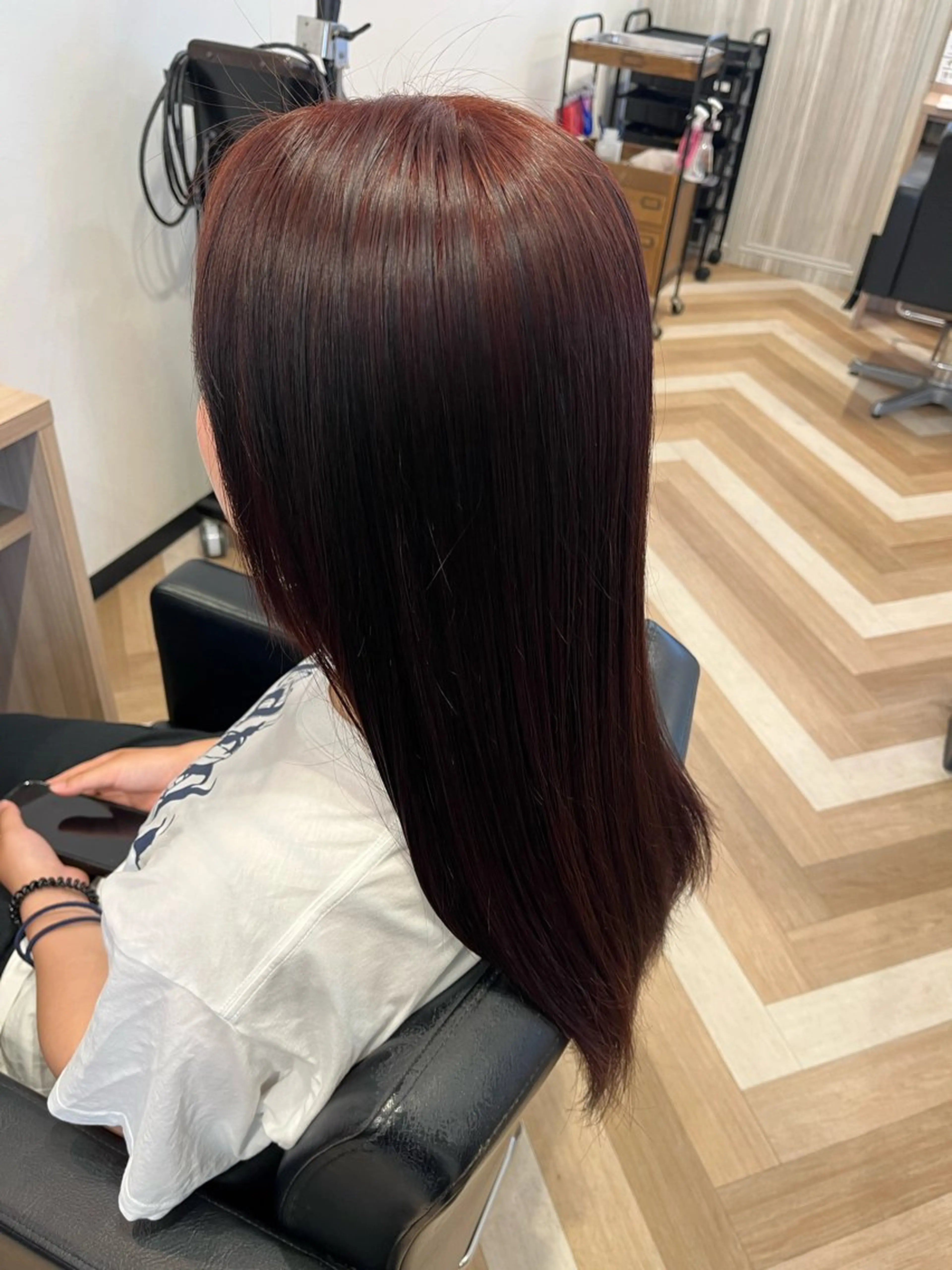 ロング カラー 艶髪特化 しゅんぼう 長岡髪質改善のヘアスタイル