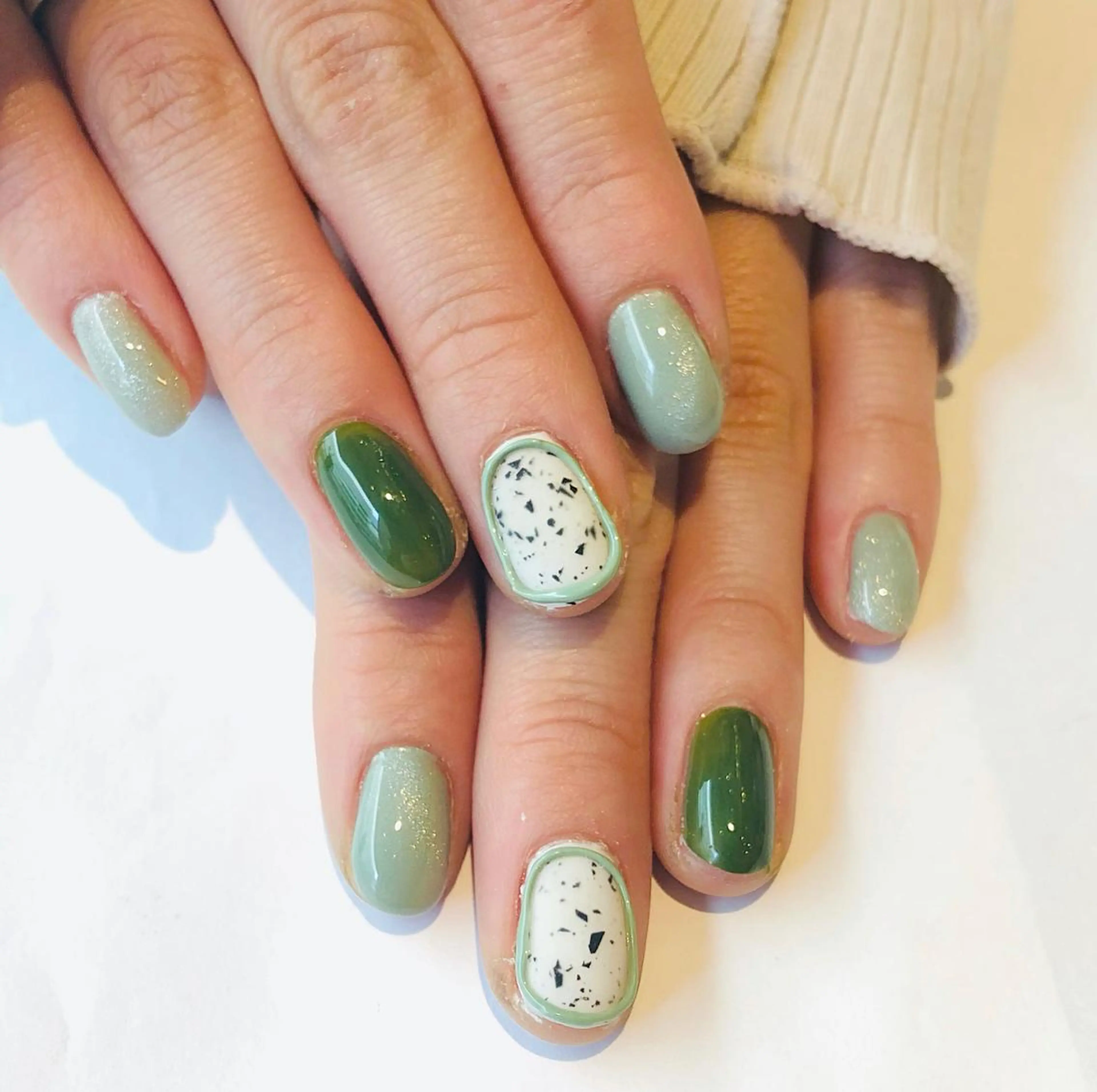 ネイル 大阪福島韓国束感まつ げ Sayaka🤍のマツエク・マツパデザイン