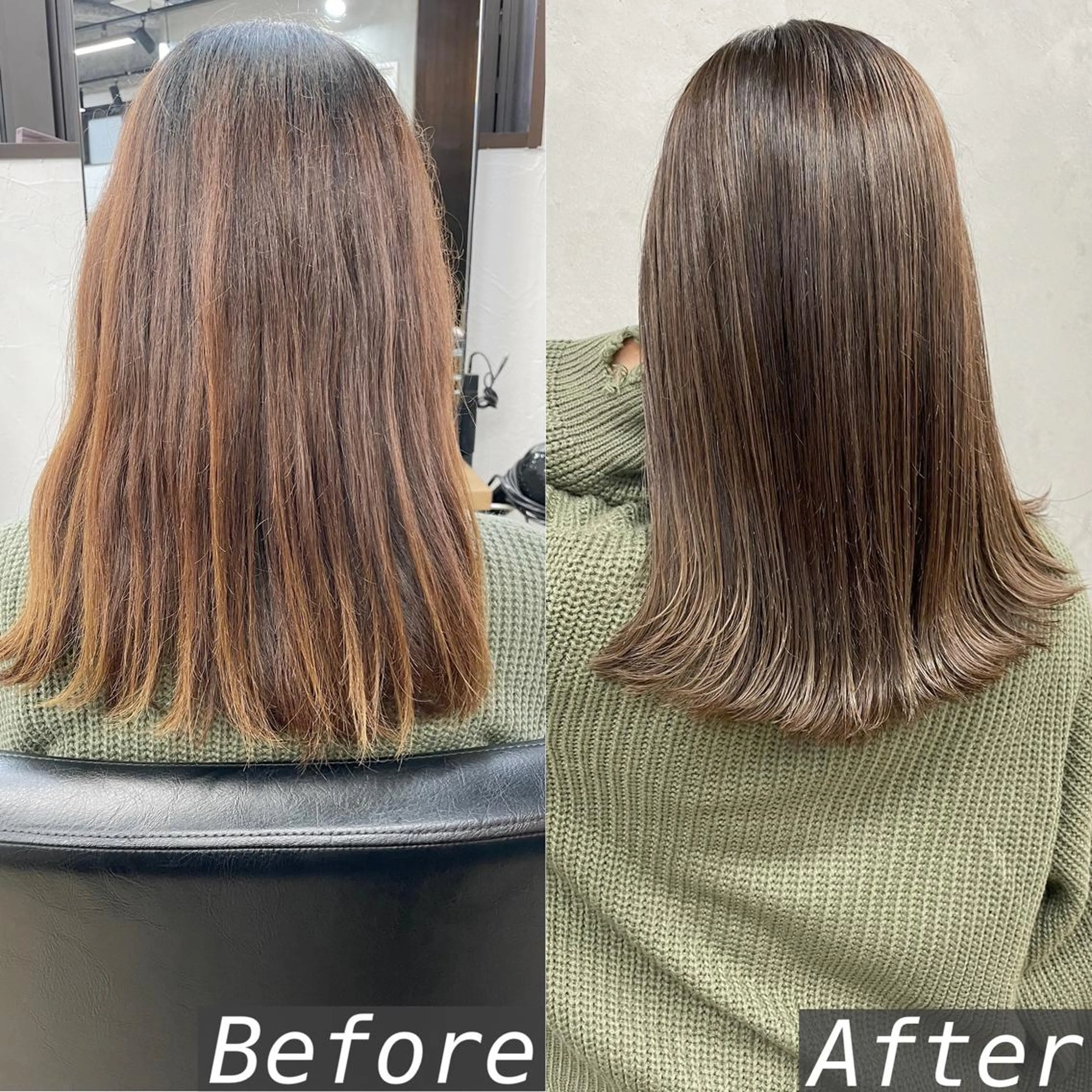 ミディアム カラー 北間 寛哉のヘアスタイル