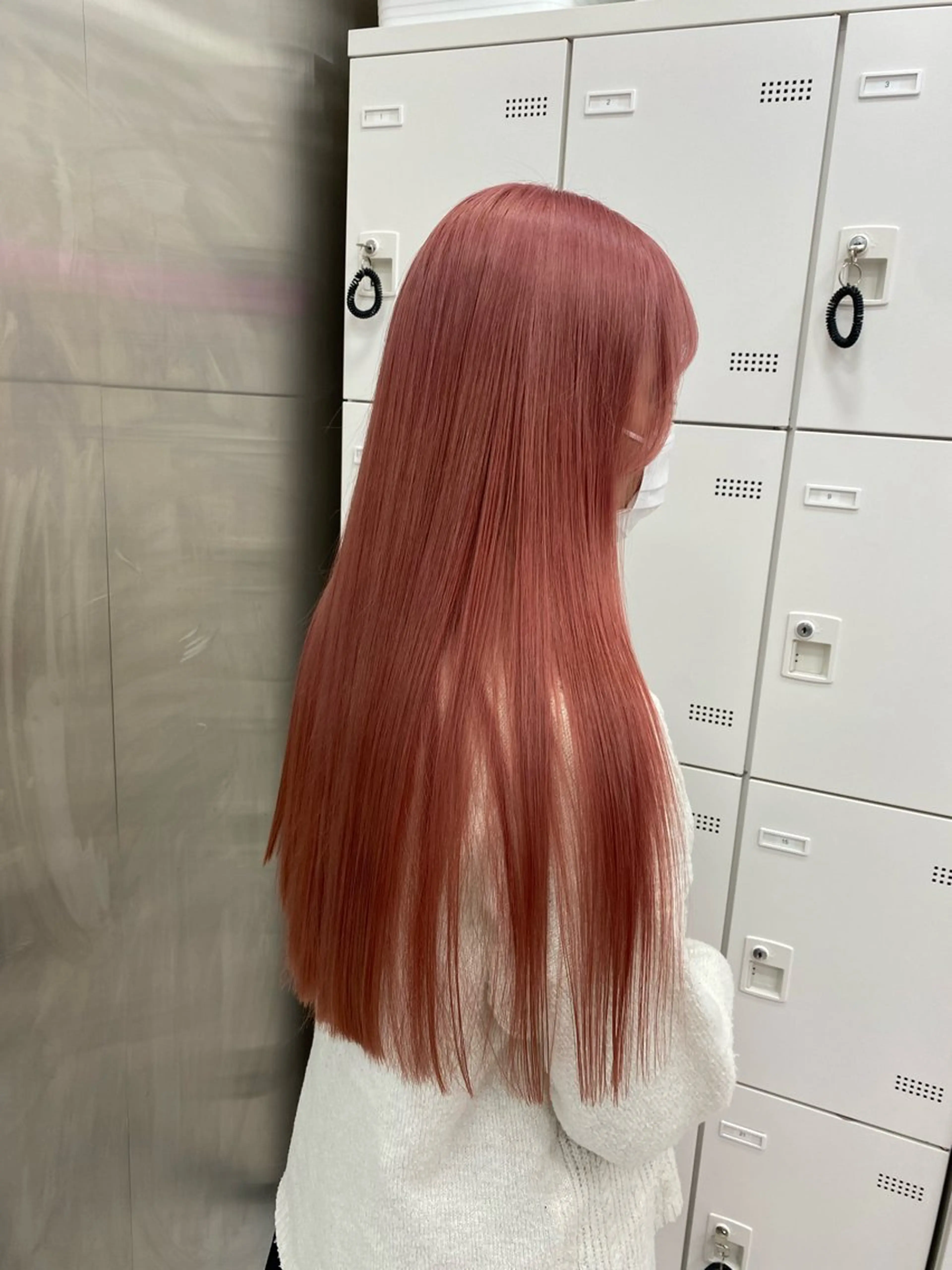 ロング カラー 💖似合わせカラー レイヤー💖縮毛矯正のヘアスタイル