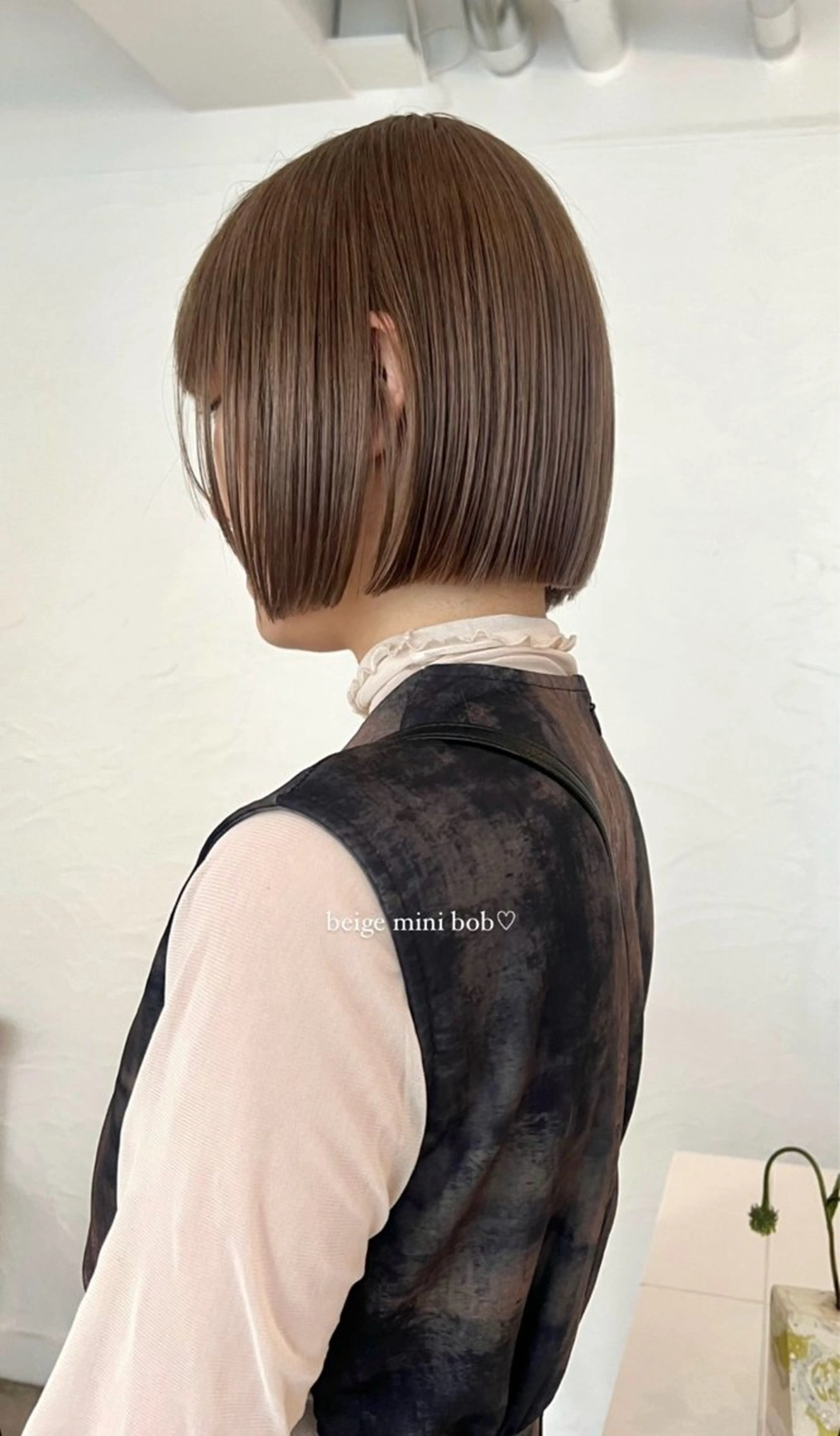 ショート カラー 熊谷 由貴のヘアスタイル