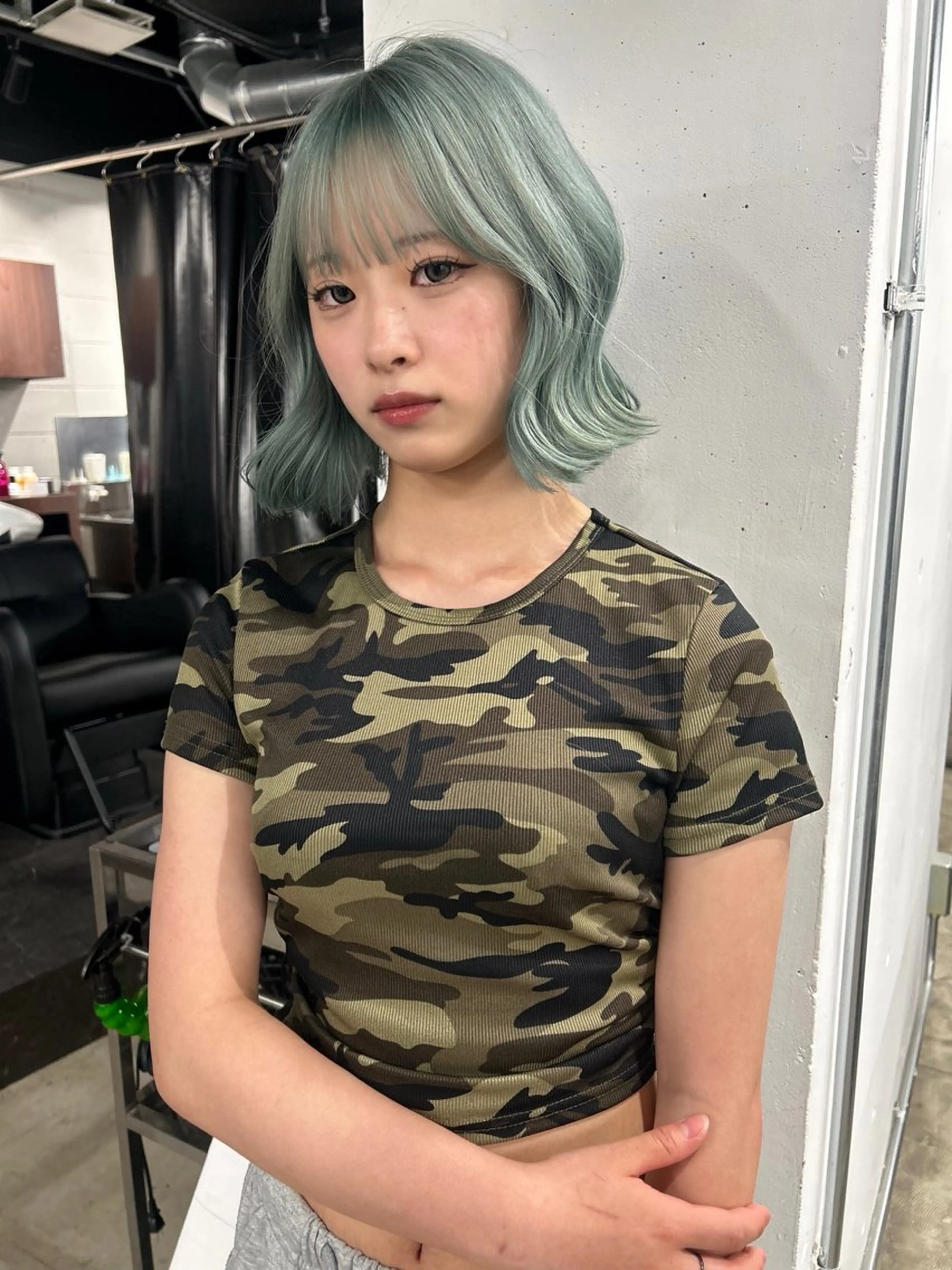 ヘアカラー トリートメント レイカ /ハイトーンのヘアスタイル