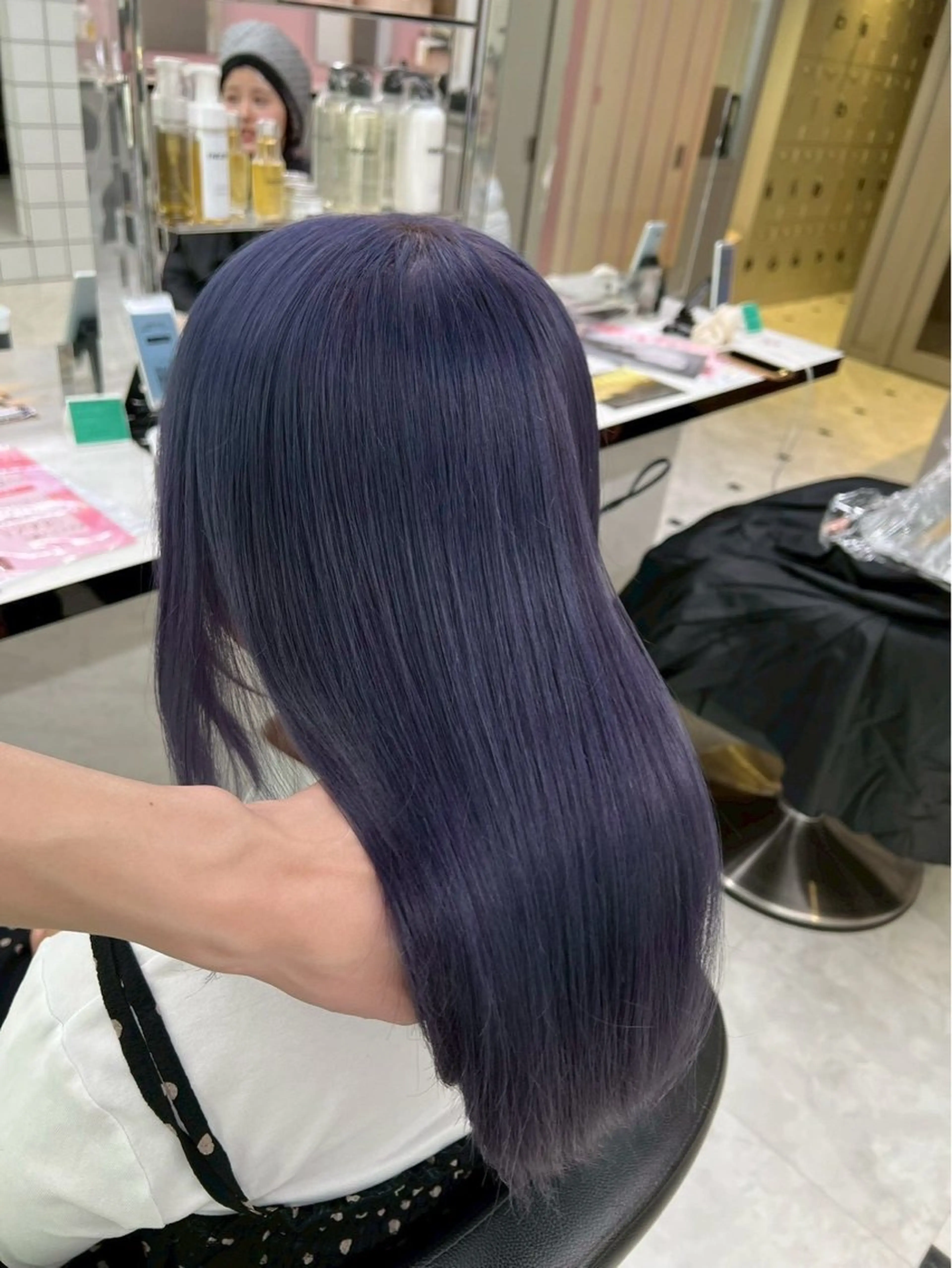 セミロング トリートメント 銀座/髪質改善✨️ 寒色カラー💎もかのヘアスタイル