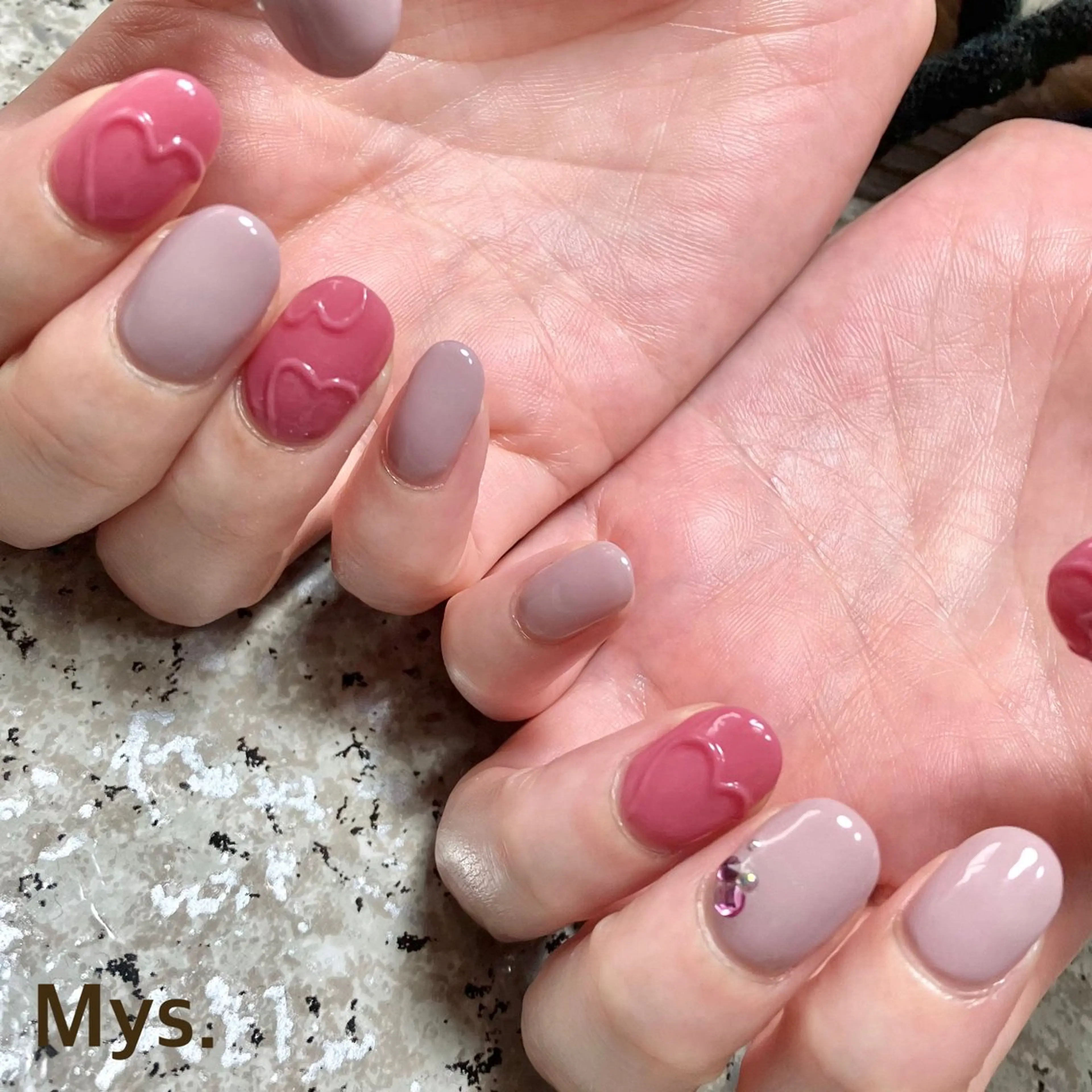 ネイル ハンドネイル Mys. 三上紗紀のネイルデザイン