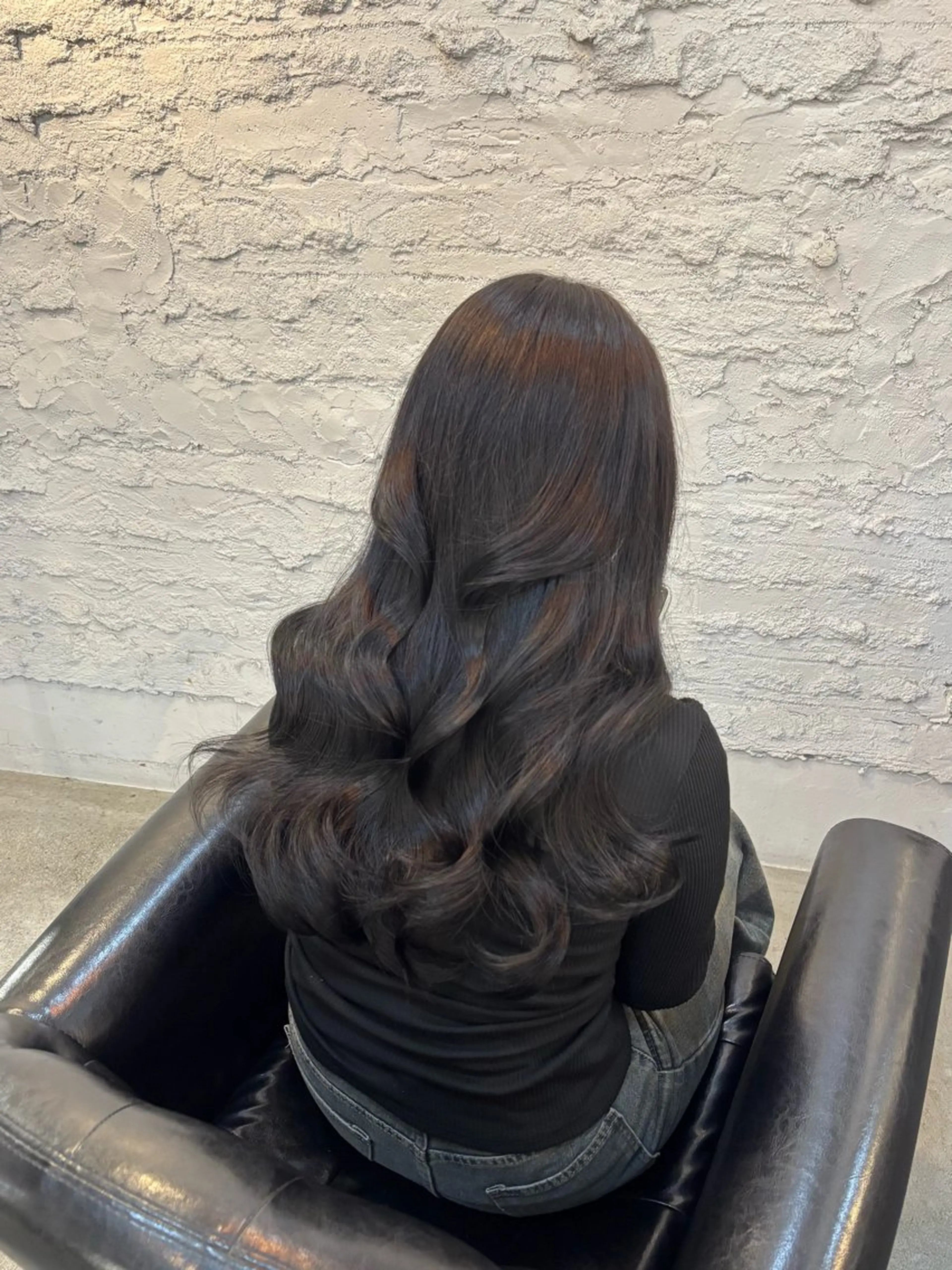 ロング カラー 関口 玲那のヘアスタイル