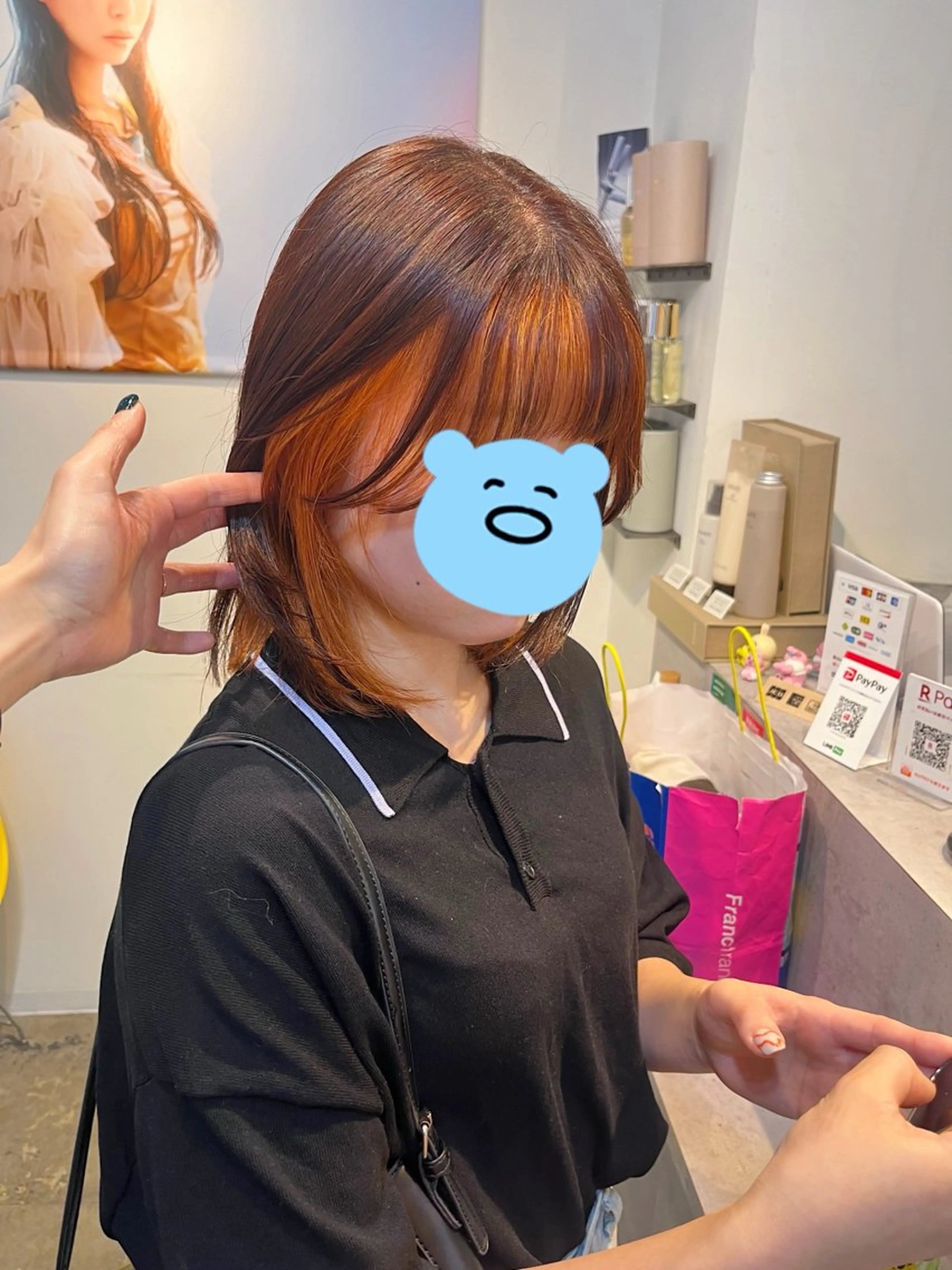 ミディアム カラー カット ヘアカラー トリートメント 🌛ダブルカラー 🌜SAYAKAのヘアスタイル