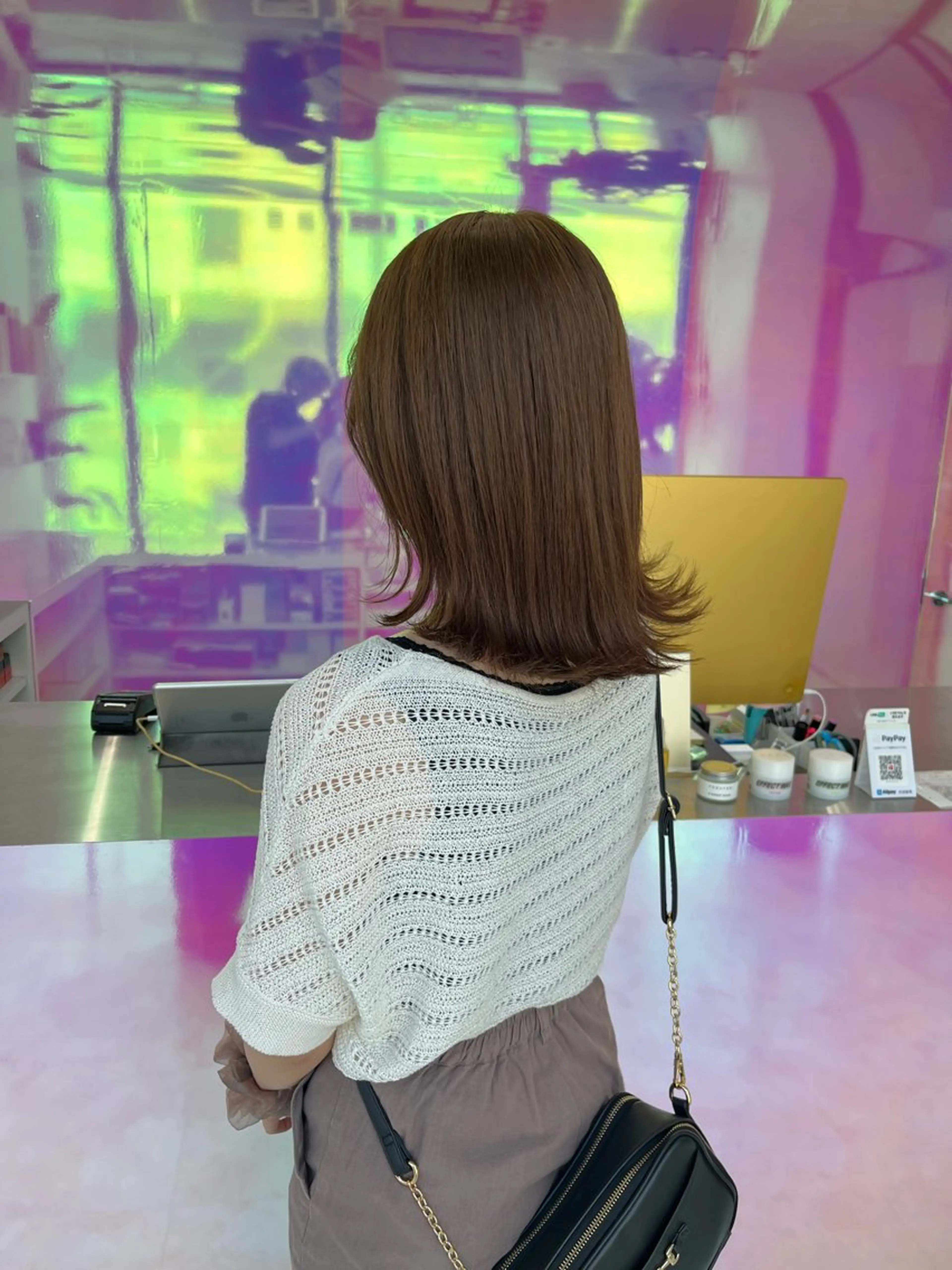 セミロング カラー ヘアカラー トレンドレイヤー No.1/KOHEIのヘアスタイル