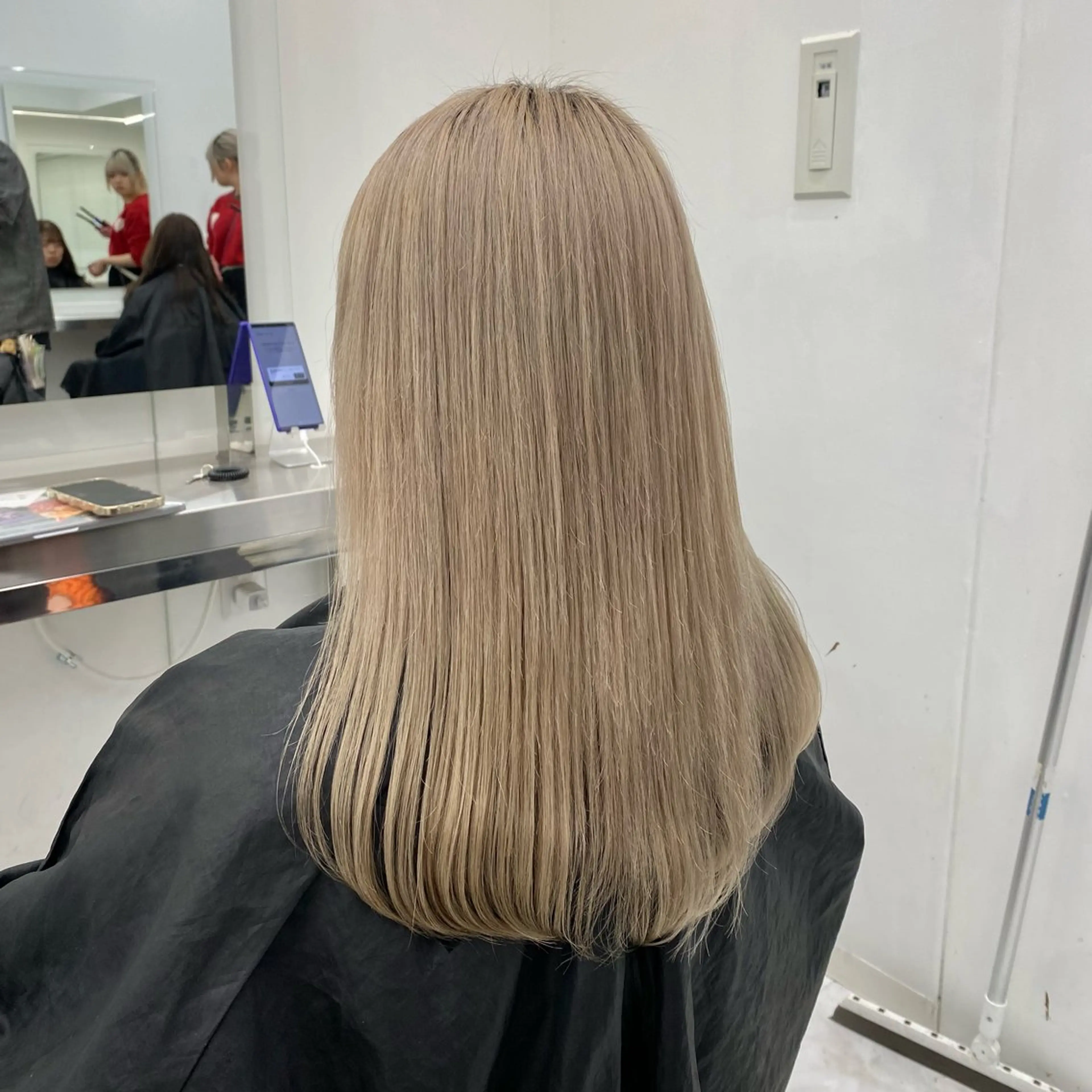 セミロング 🤍やわらか抜け感 hair🤍RINのヘアスタイル