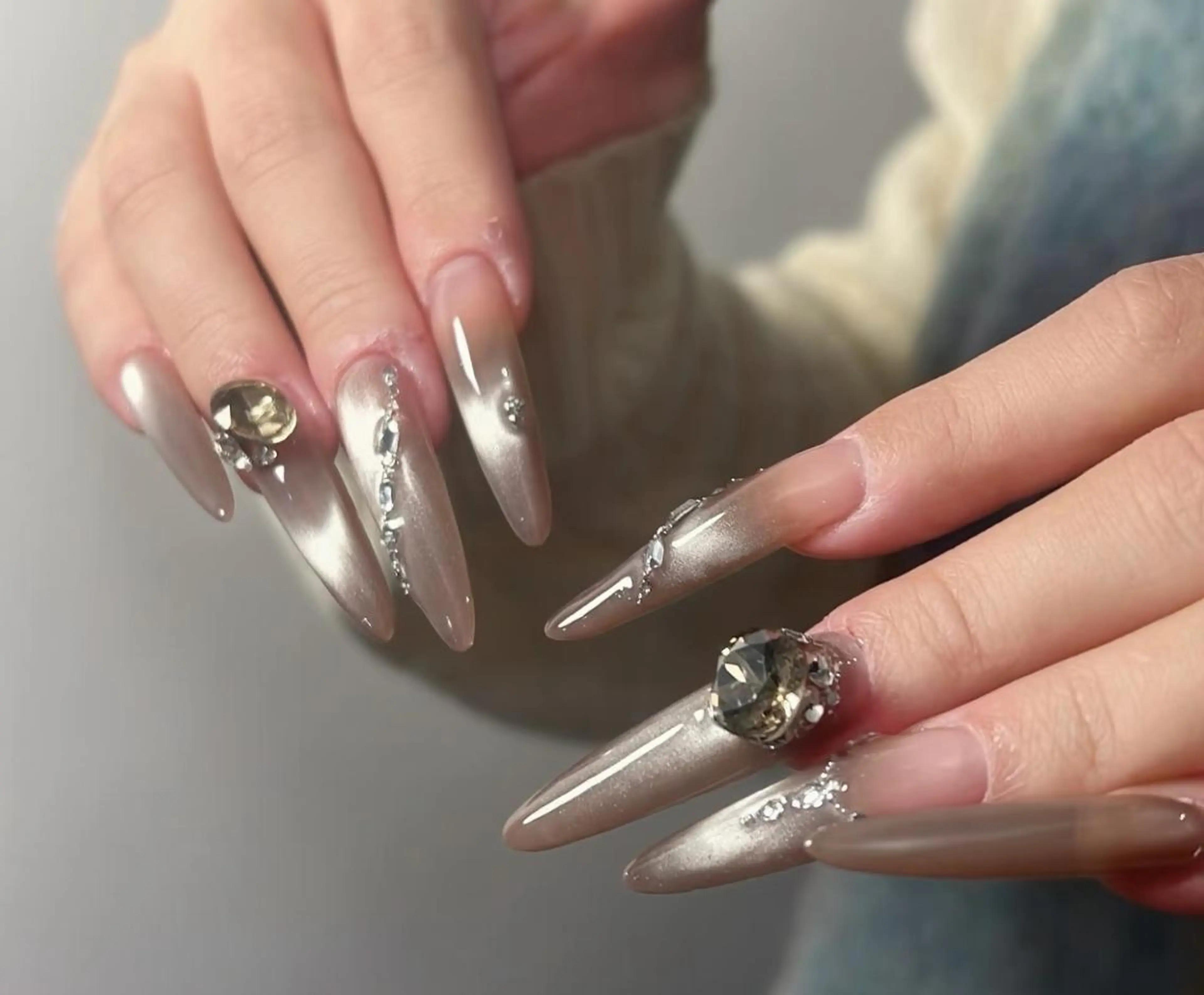 ネイル ハンドネイル ハンドケア 🍑 momo_nailのネイルデザイン