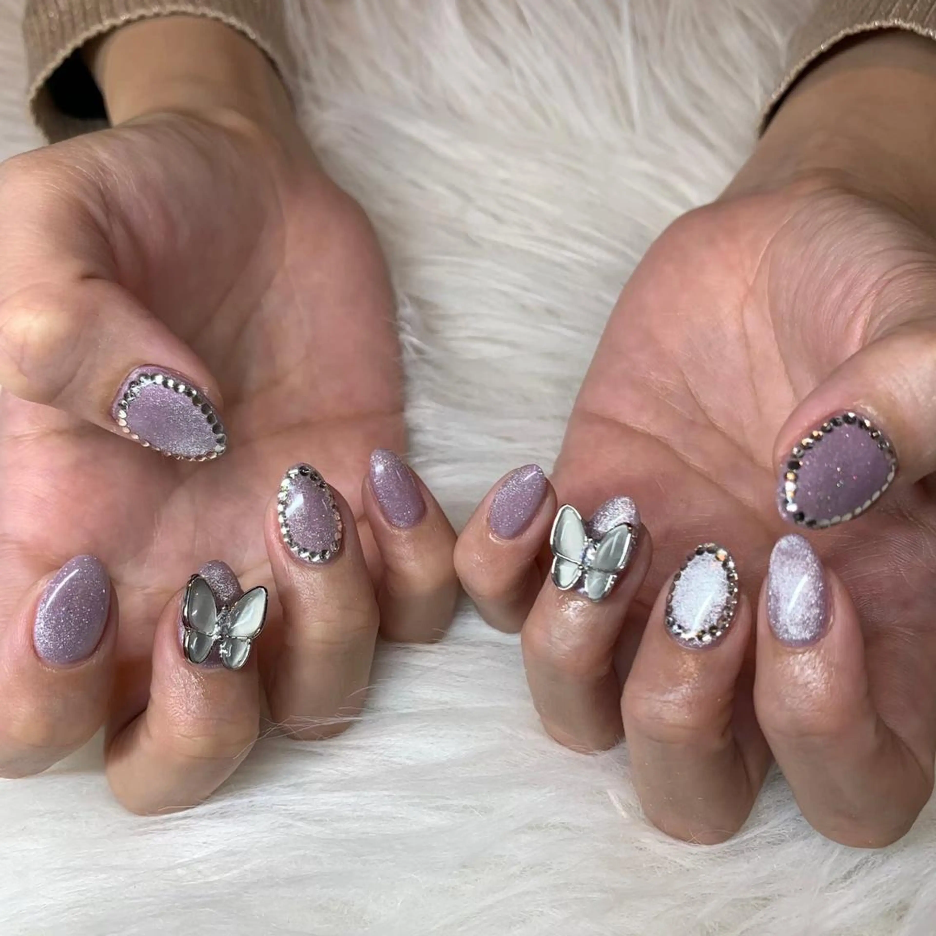 ネイル ハンドネイル AERA nail shino🐱⸝꙳のネイルデザイン