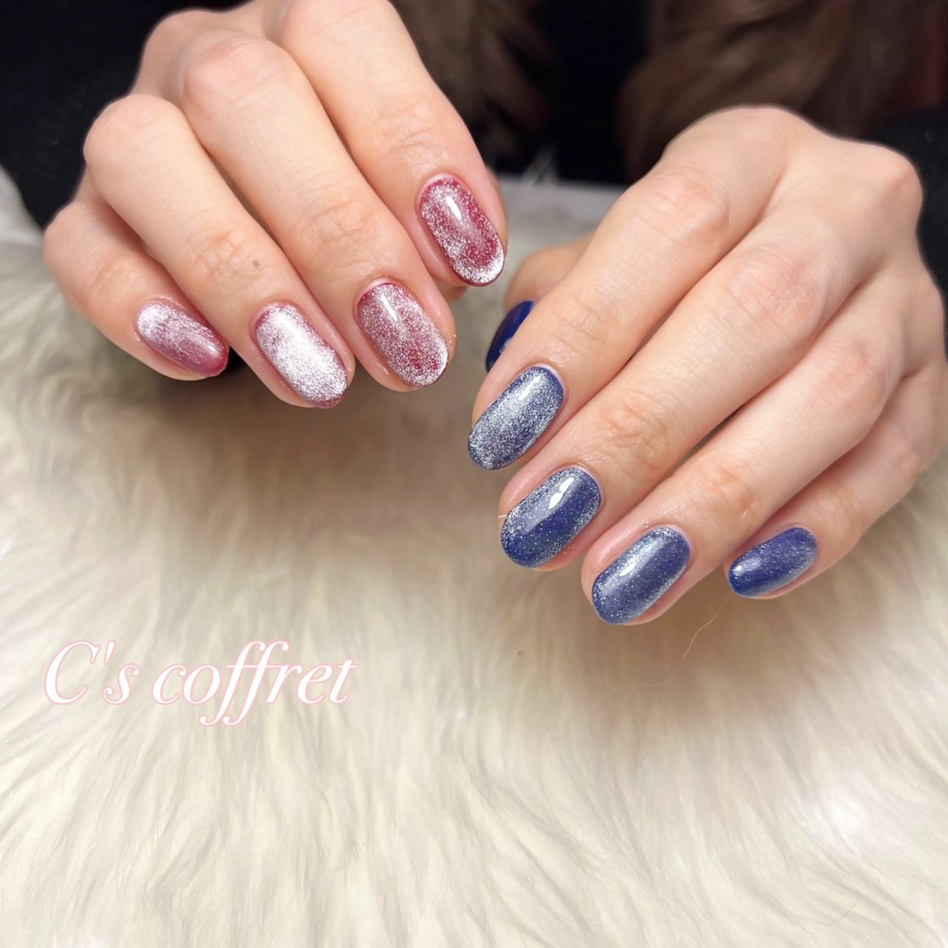 ネイル マグネットネイル C's coffretのネイルデザイン