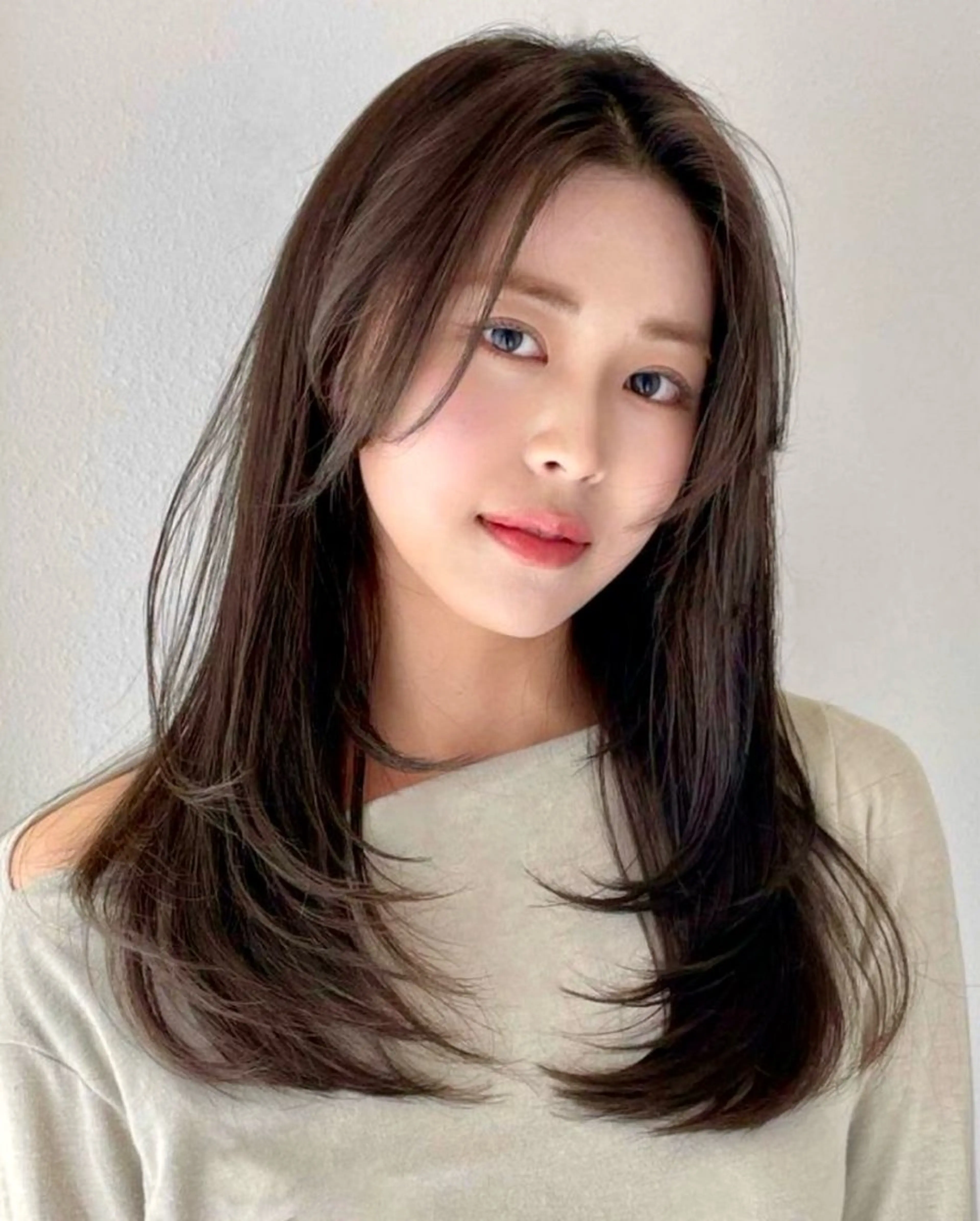 ロング カラー レイヤーカット/ SHOKUのヘアスタイル