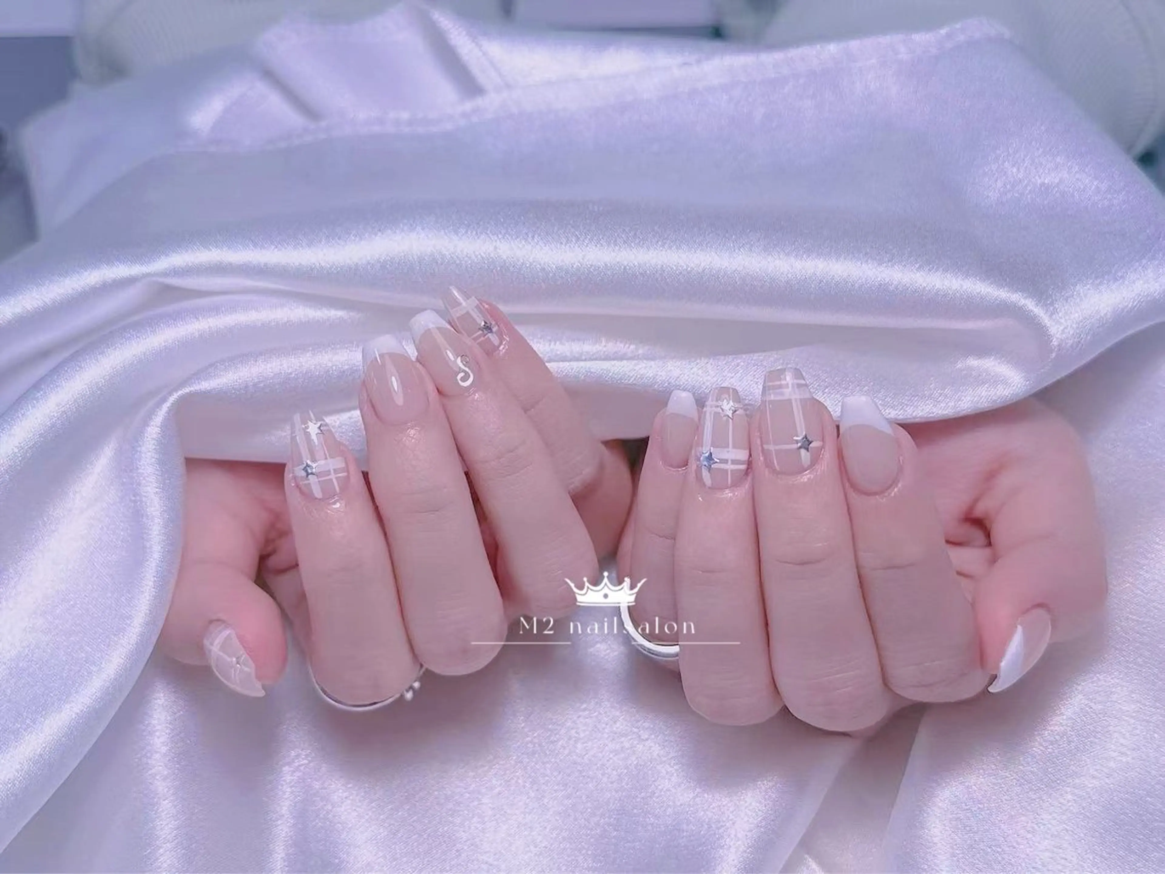 ネイル ハンドネイル 長さだし専門店 M2　rikaのネイルデザイン