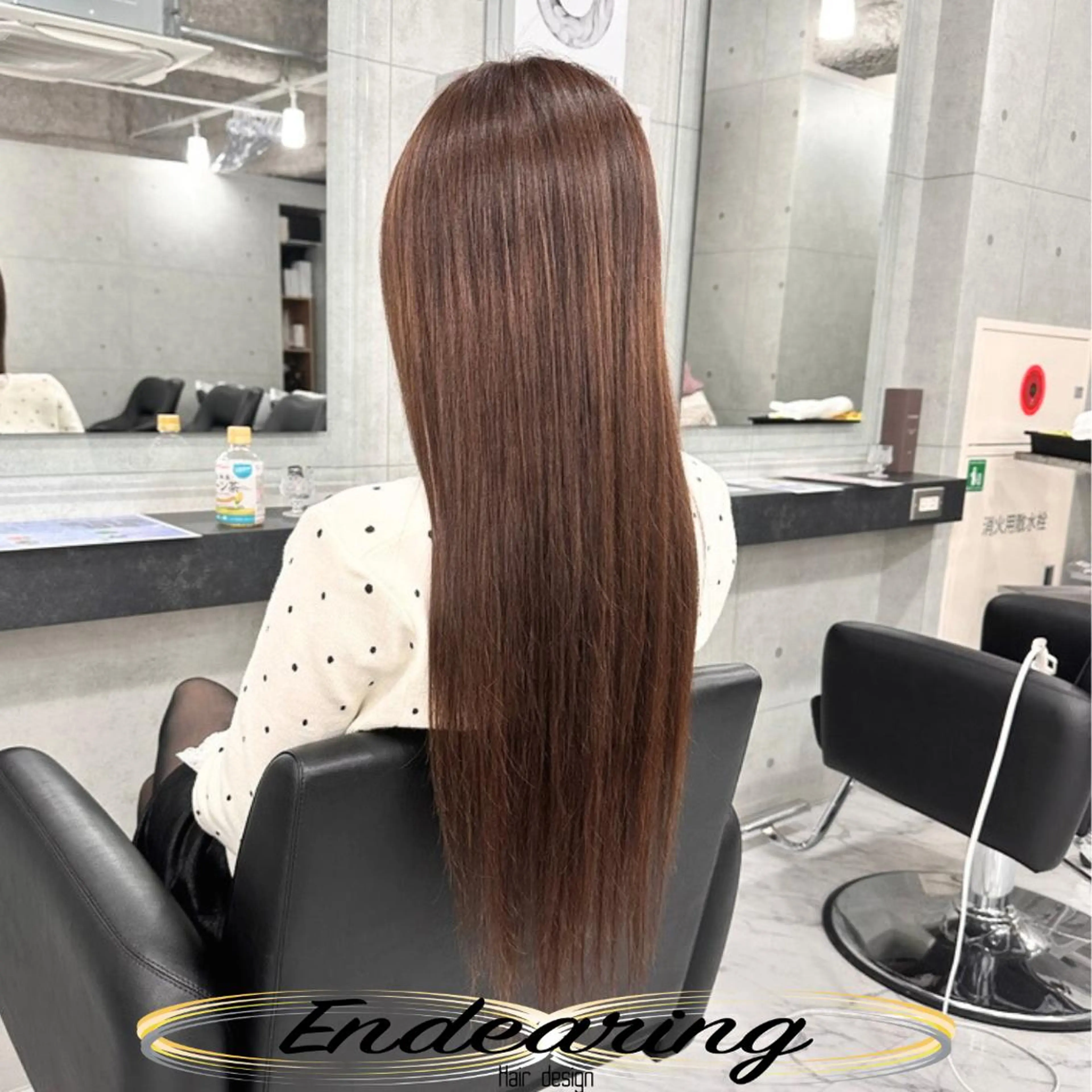 カラー 透明感カラー グレージュ カット ヘアカラー Endearing 銀座/レイヤーカットのヘアスタイル