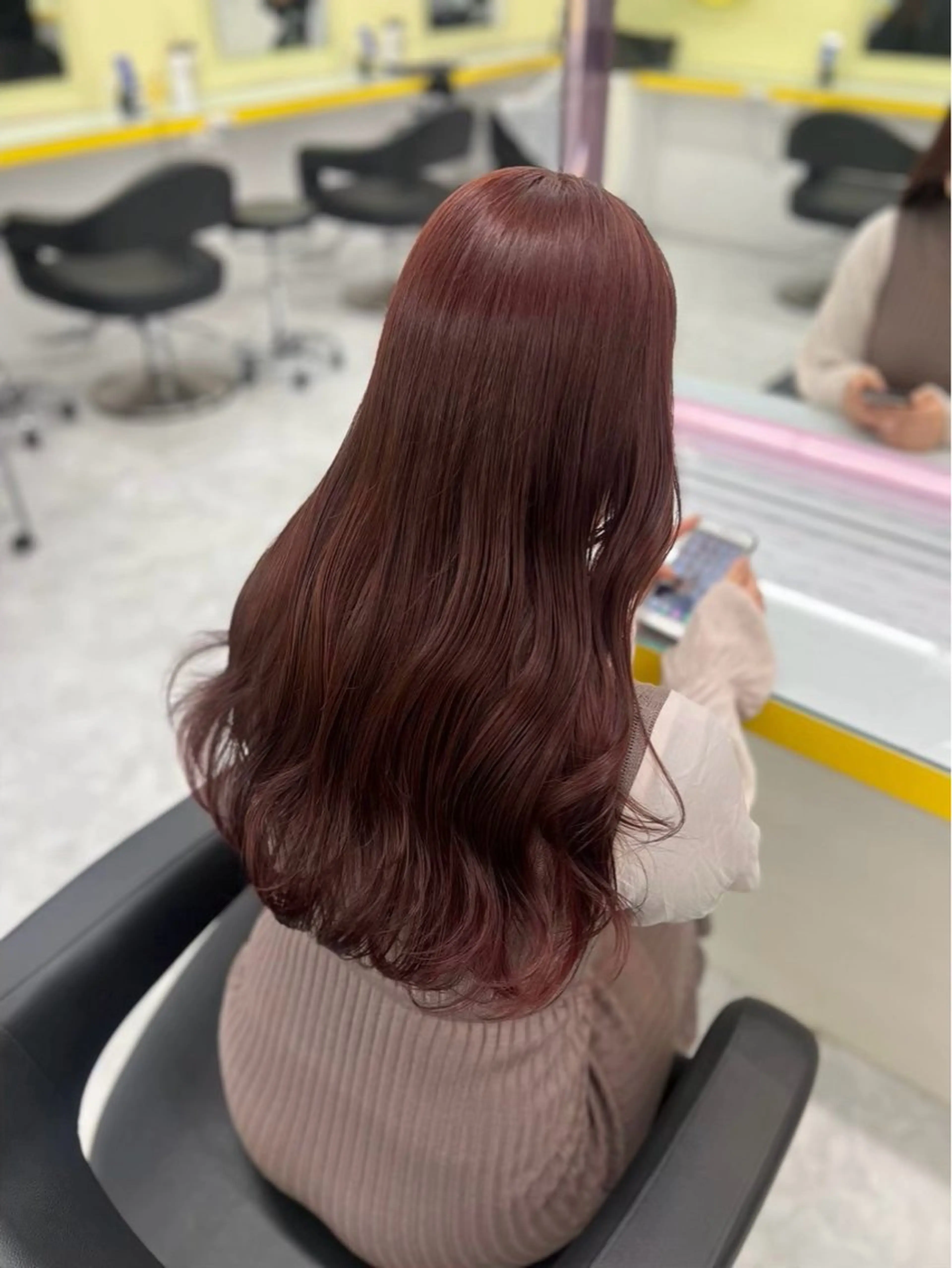 ロング カラー ヘアアレンジ メンズ特化/パーマ/ カット/カラー/るなのヘアスタイル