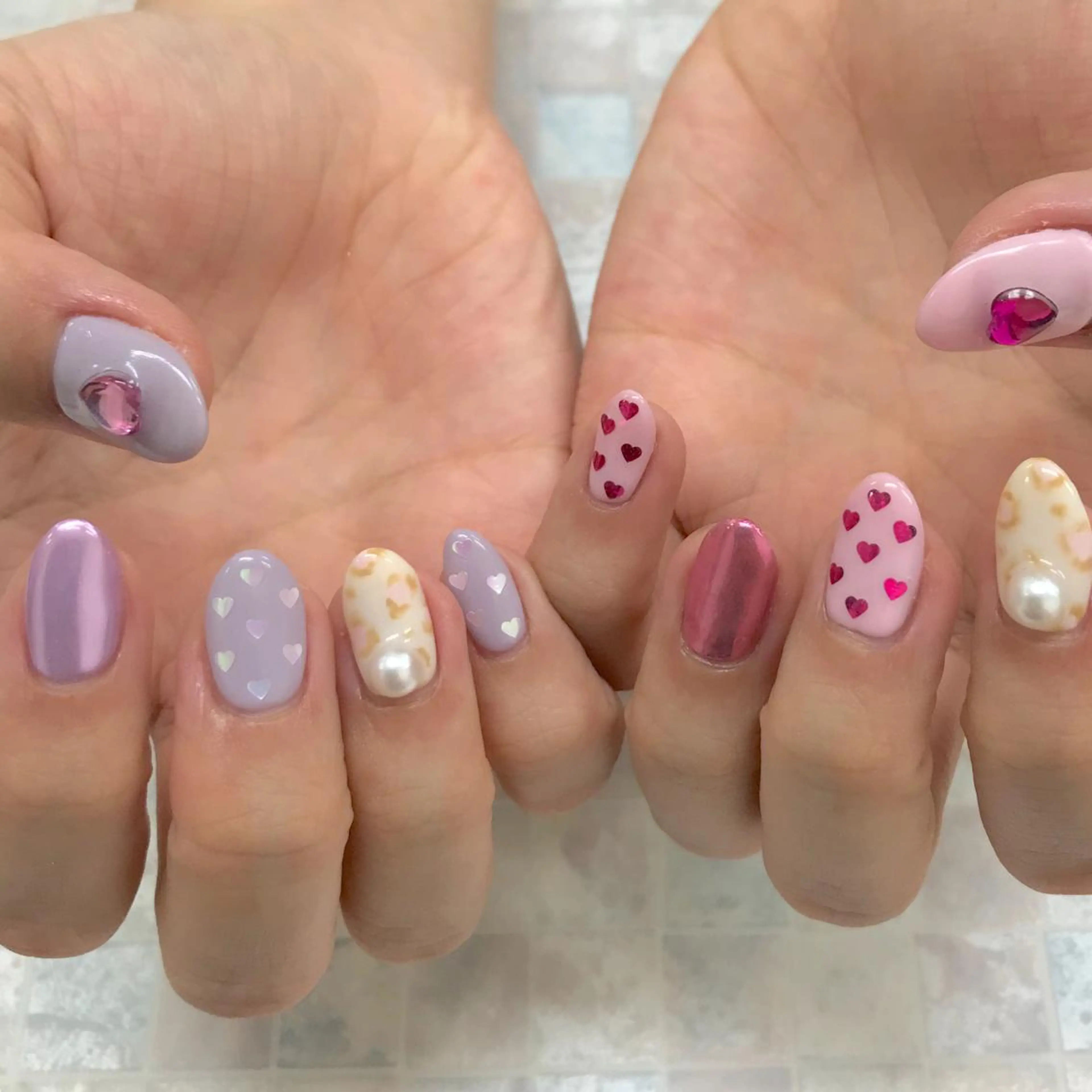 ネイル 五十嵐 美智のネイルデザイン