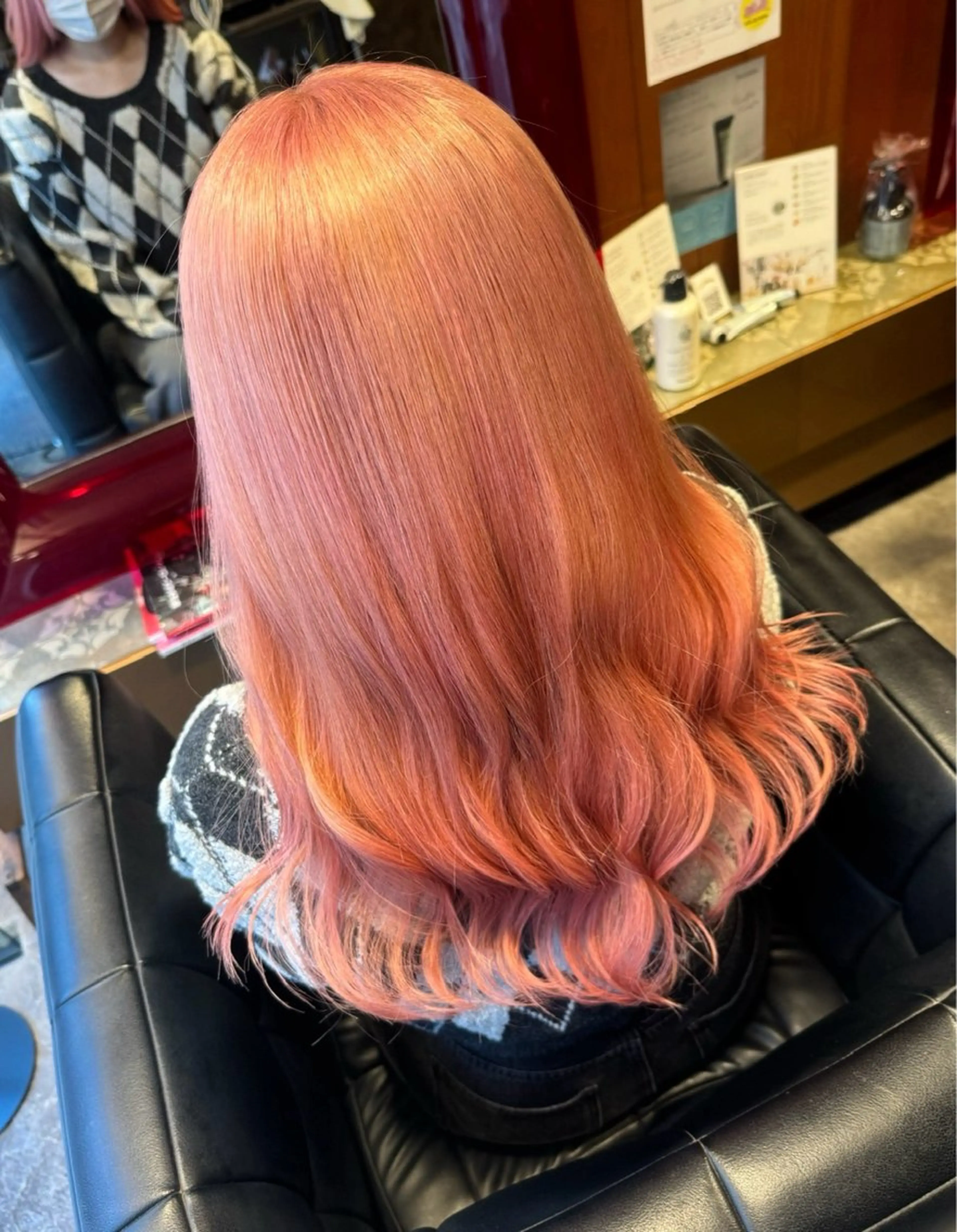 ロング ヘアカラー ヘッドスパ 藤井 麗桜のヘアスタイル