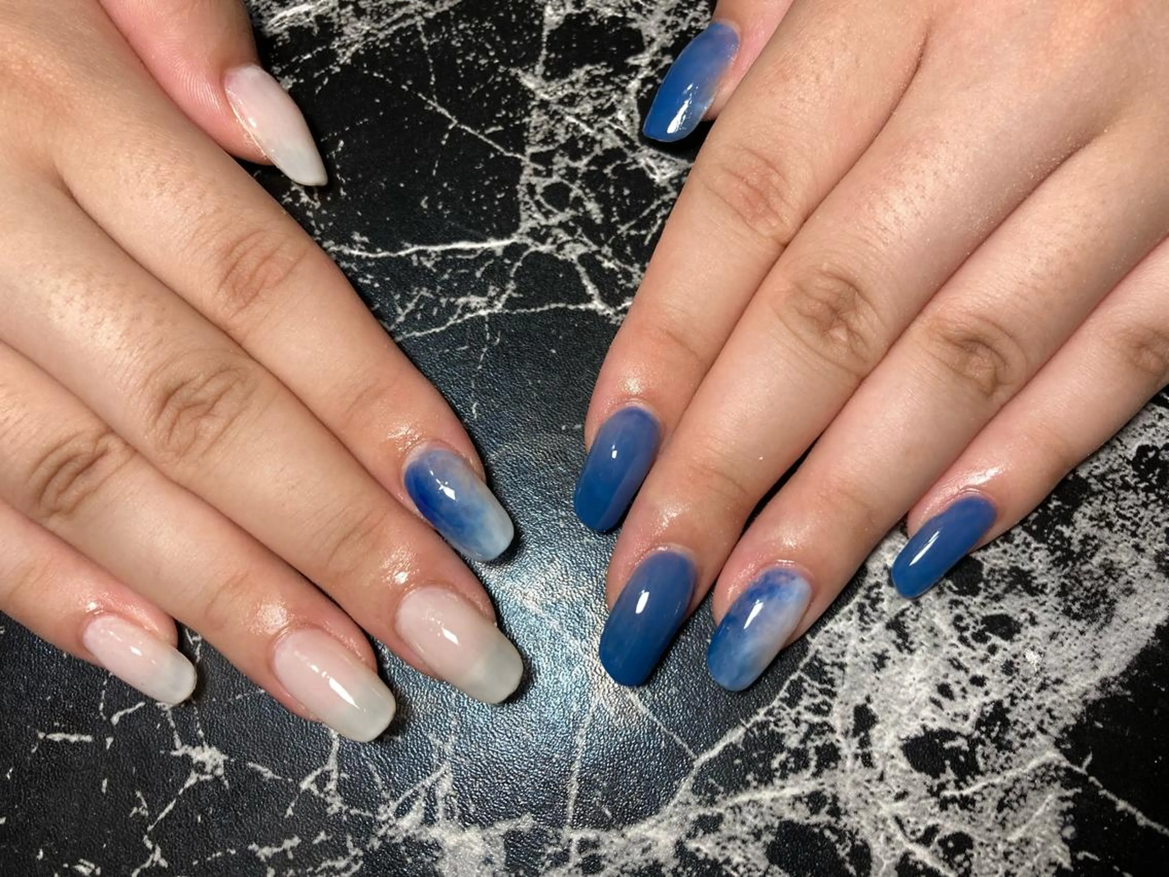 セミロング ネイル ハンドネイル ✴︎ Delightのネイルデザイン