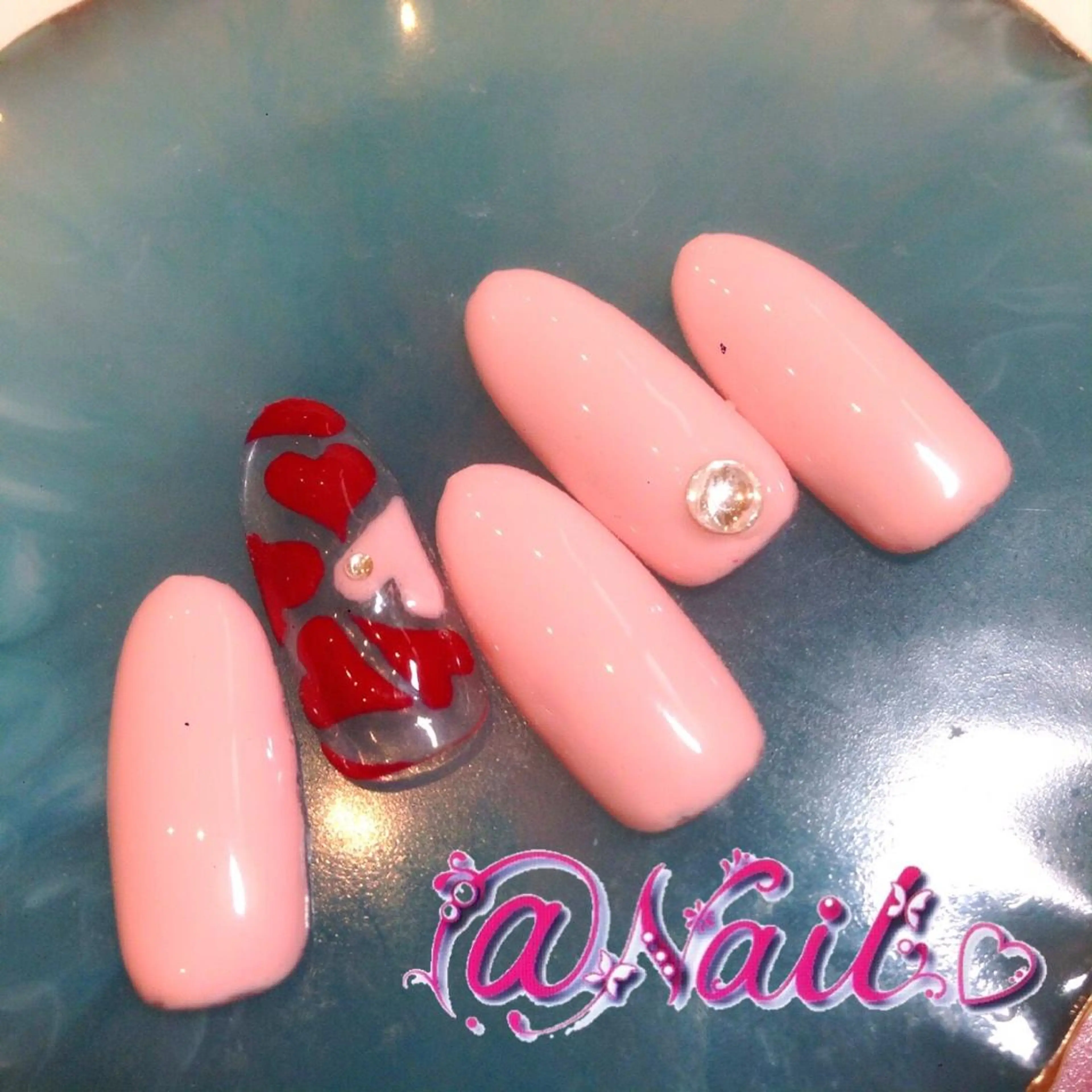 ネイル ネイルチップ 小尾 栞のネイルデザイン