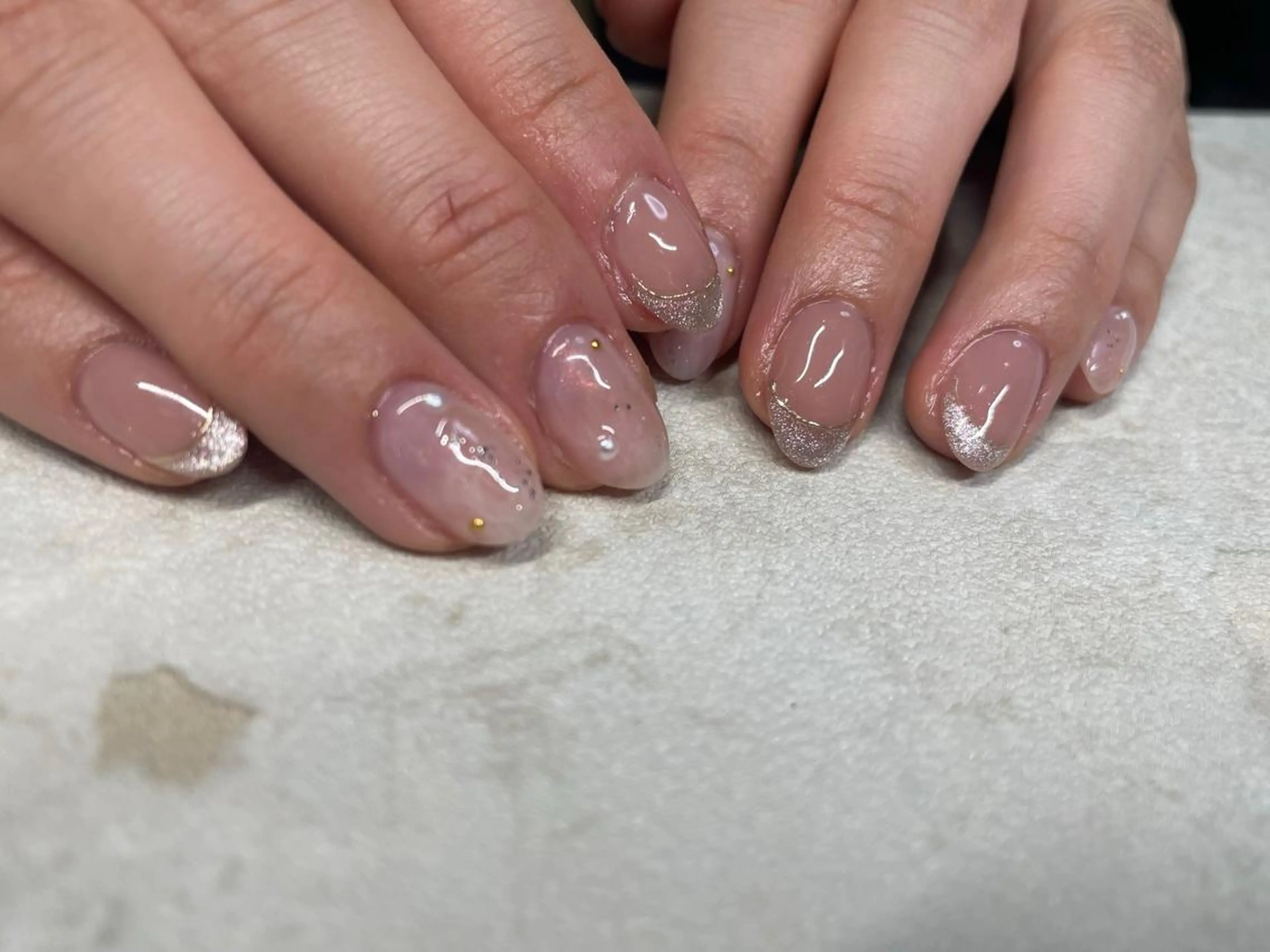 ロング カラー ヘアアレンジ キッズ ネイル マツエク・マツパ アイブロウ 福田 加奈のネイルデザイン