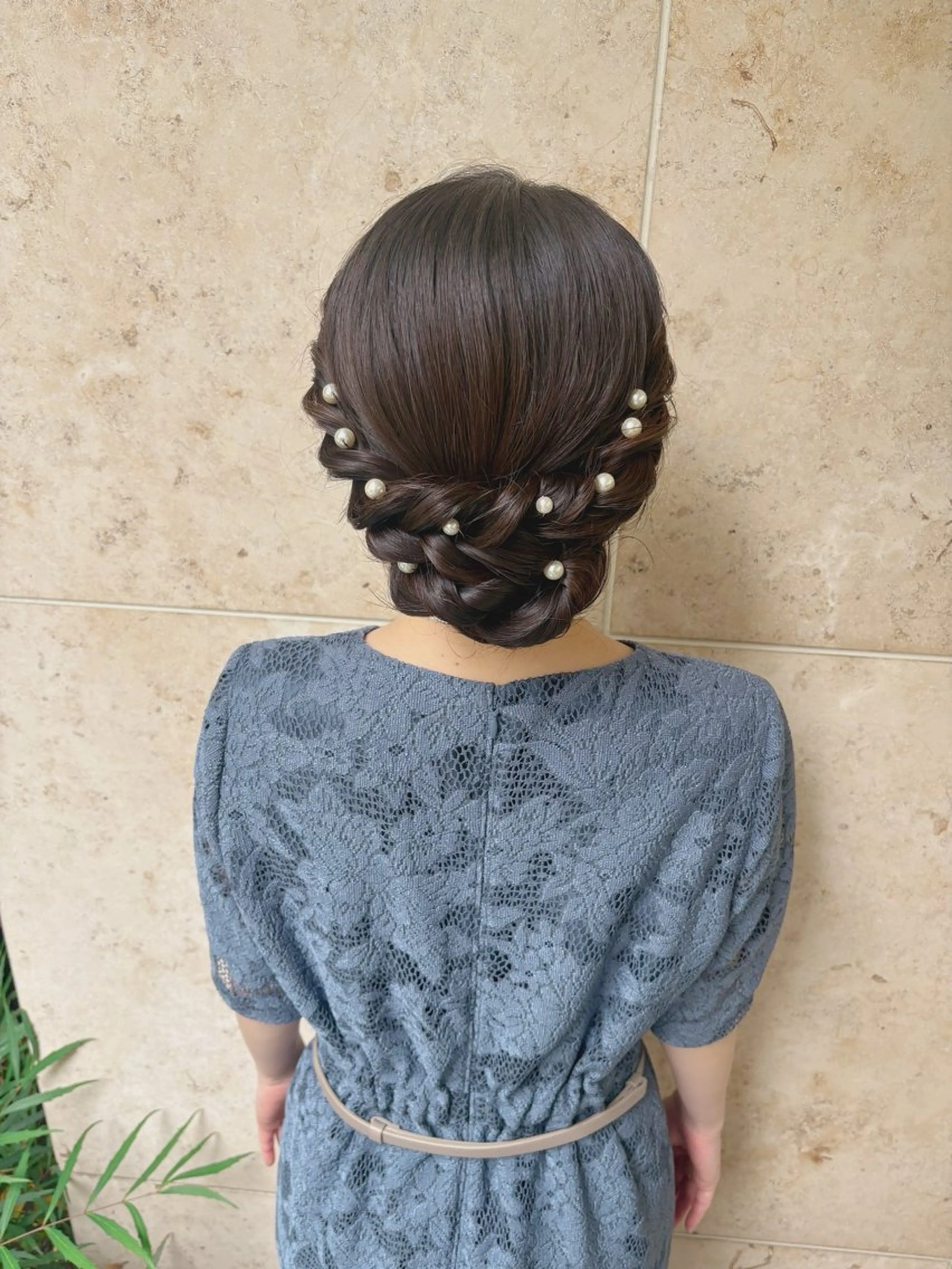 ヘアアレンジ ヘアセット たかや みなみのヘアスタイル