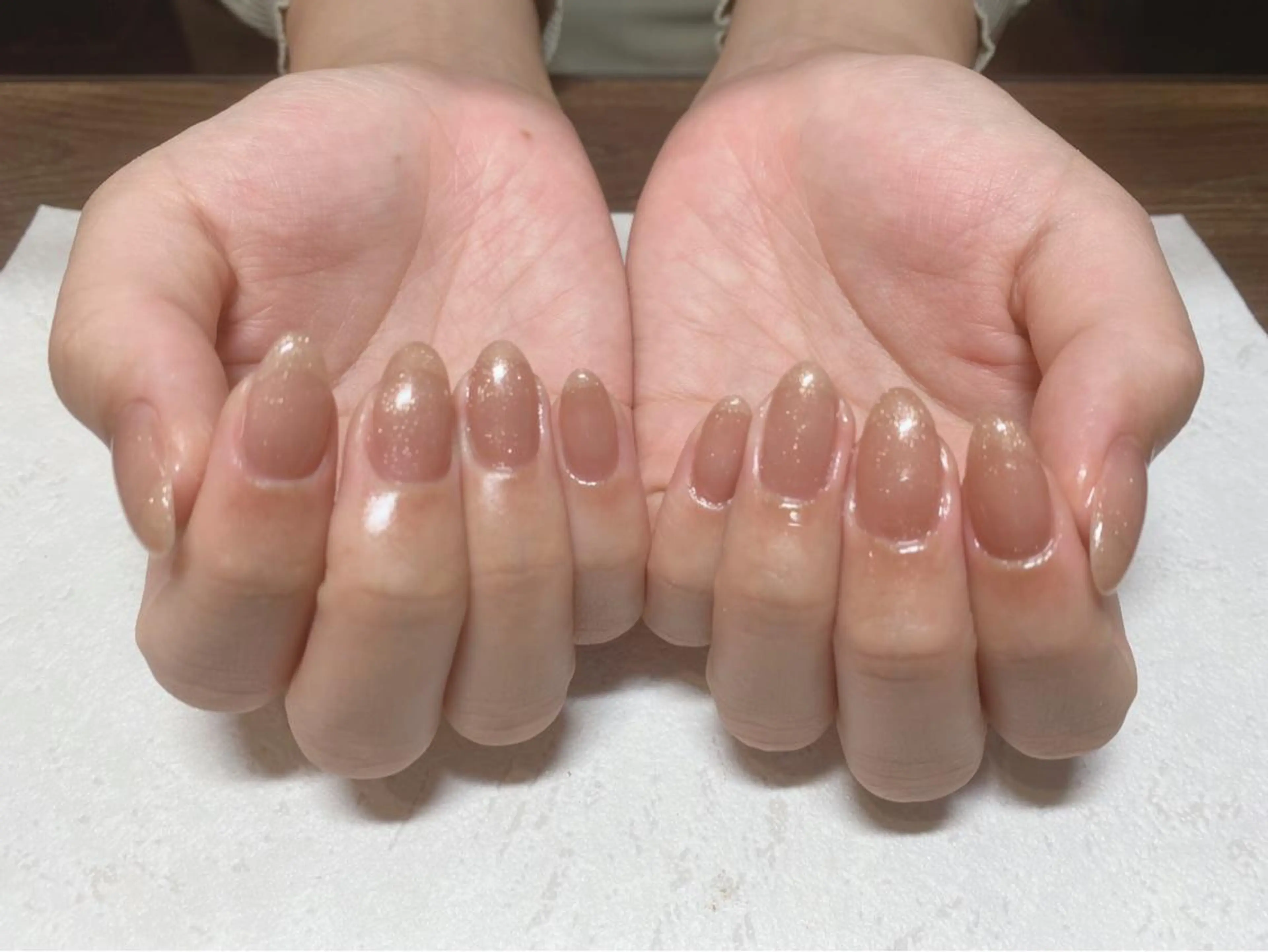 ネイル ハンドネイル 0203ムニムサン 💙Airiのネイルデザイン