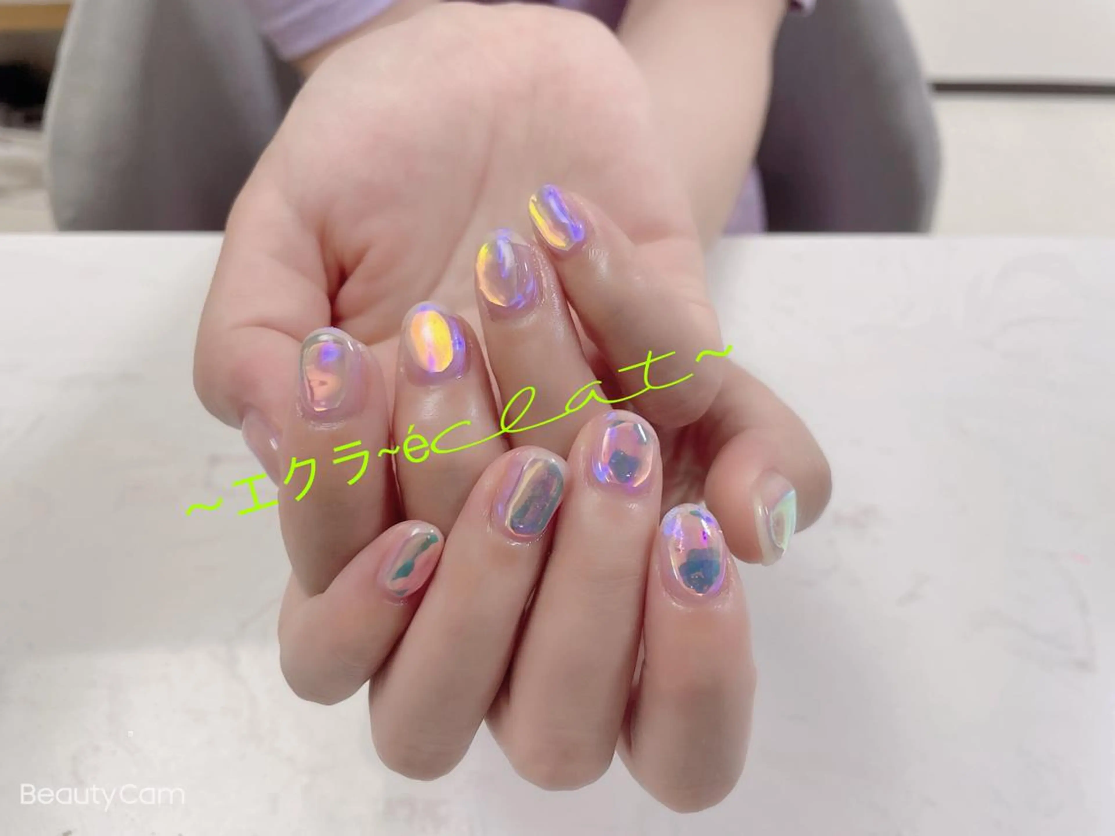 ネイル ハンドネイル ハンドケア ネイルサロンエクラ 🫧Shizukaのネイルデザイン