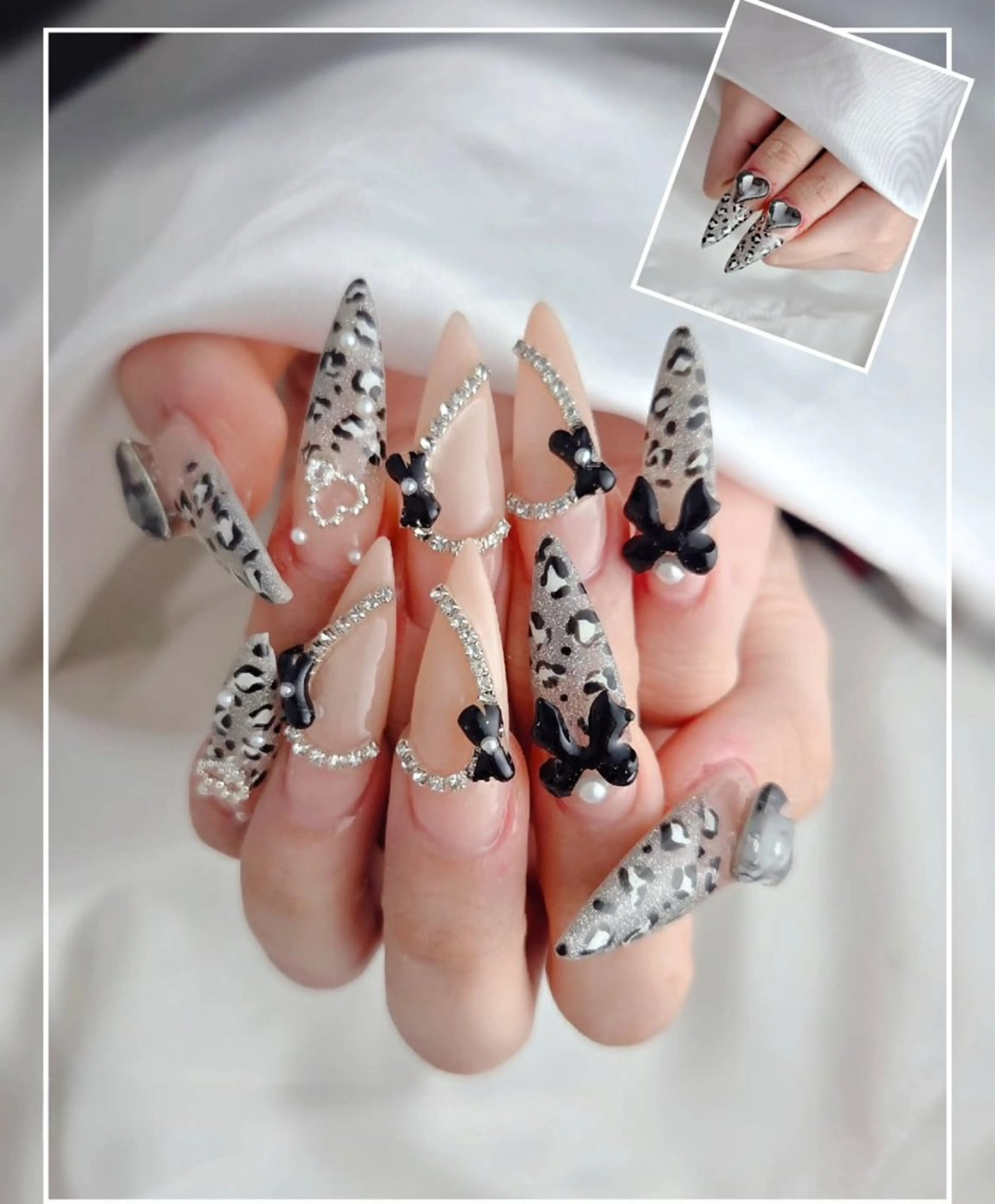 ネイル キラキラネイル マグネットネイル ぷっくりネイル 春ネイル ワンホンネイル ハンドネイル Lyna 池袋のネイルデザイン