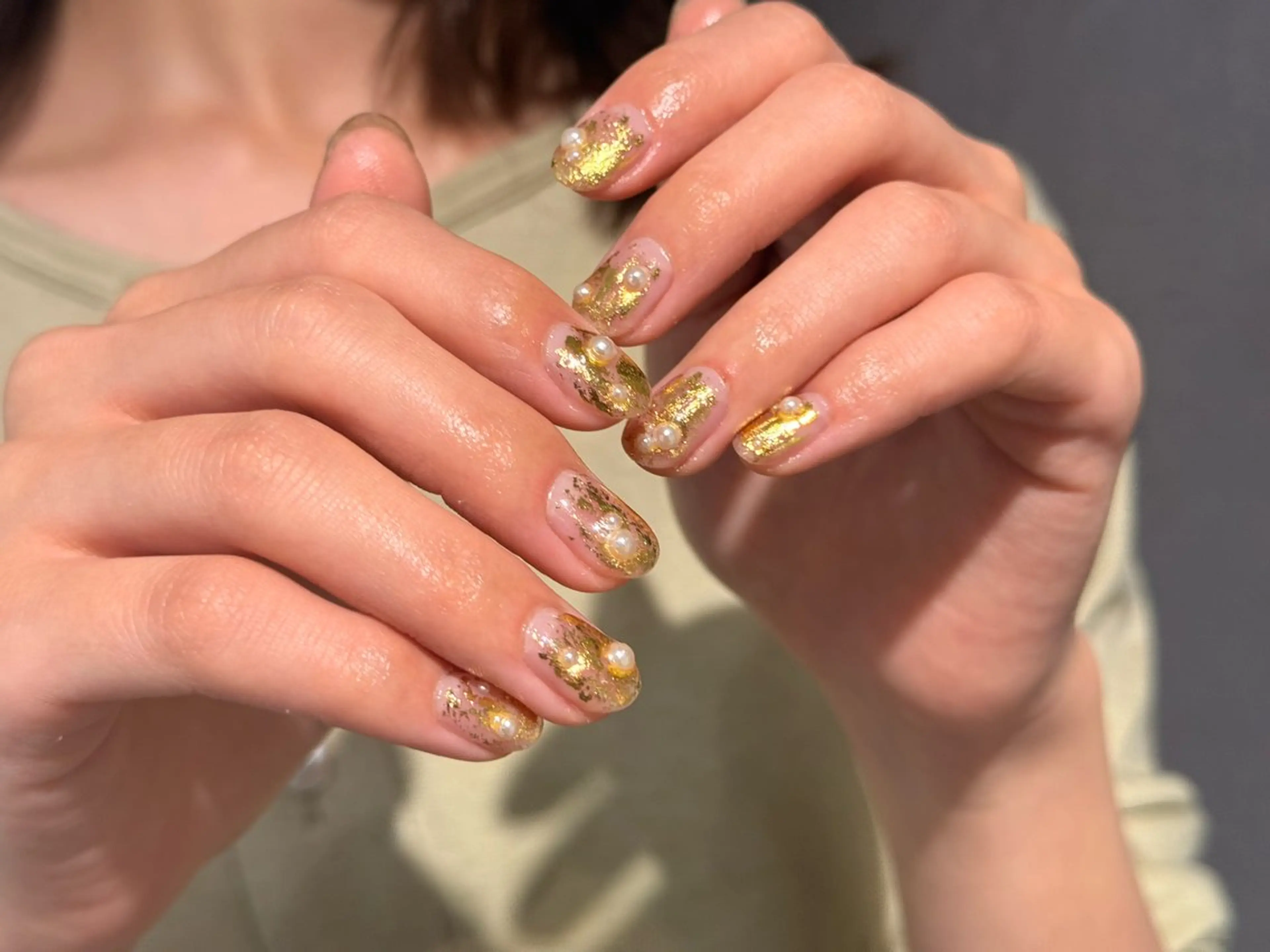 ネイル キラキラネイル ハンドネイル Biju_ NailStudioのネイルデザイン