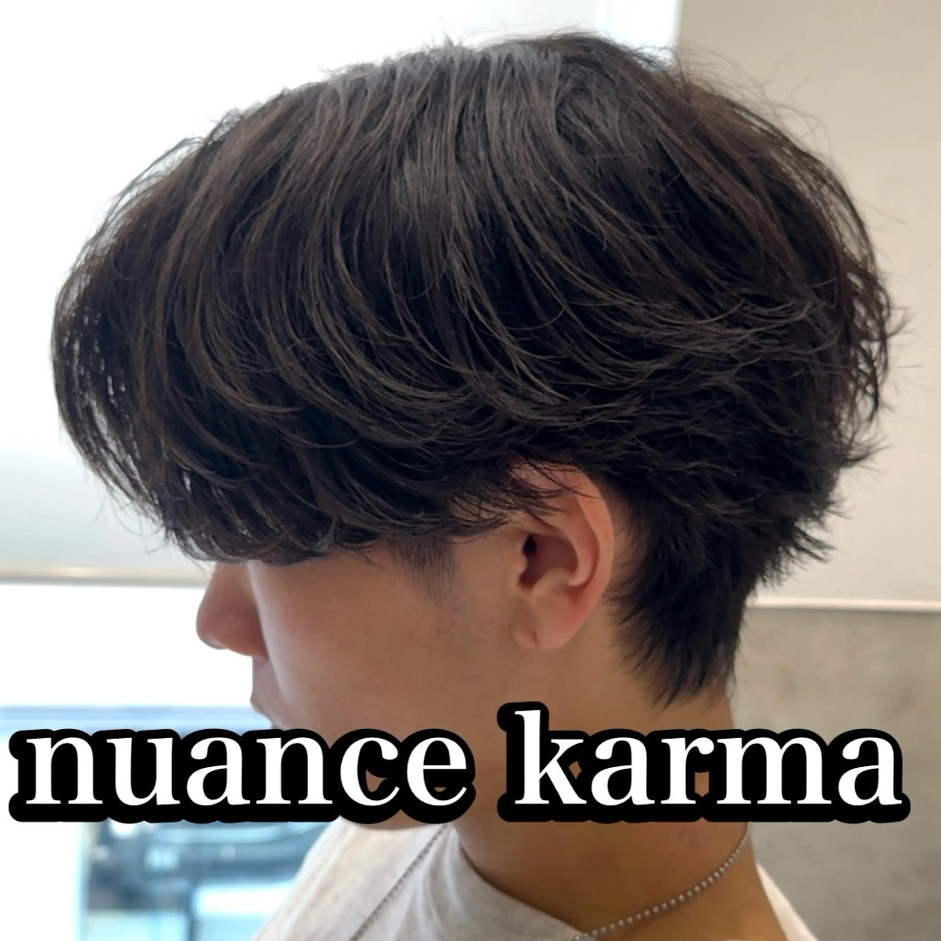 ショート カット パーマ メンズカット/ 沖縄市/村田亮太のヘアスタイル