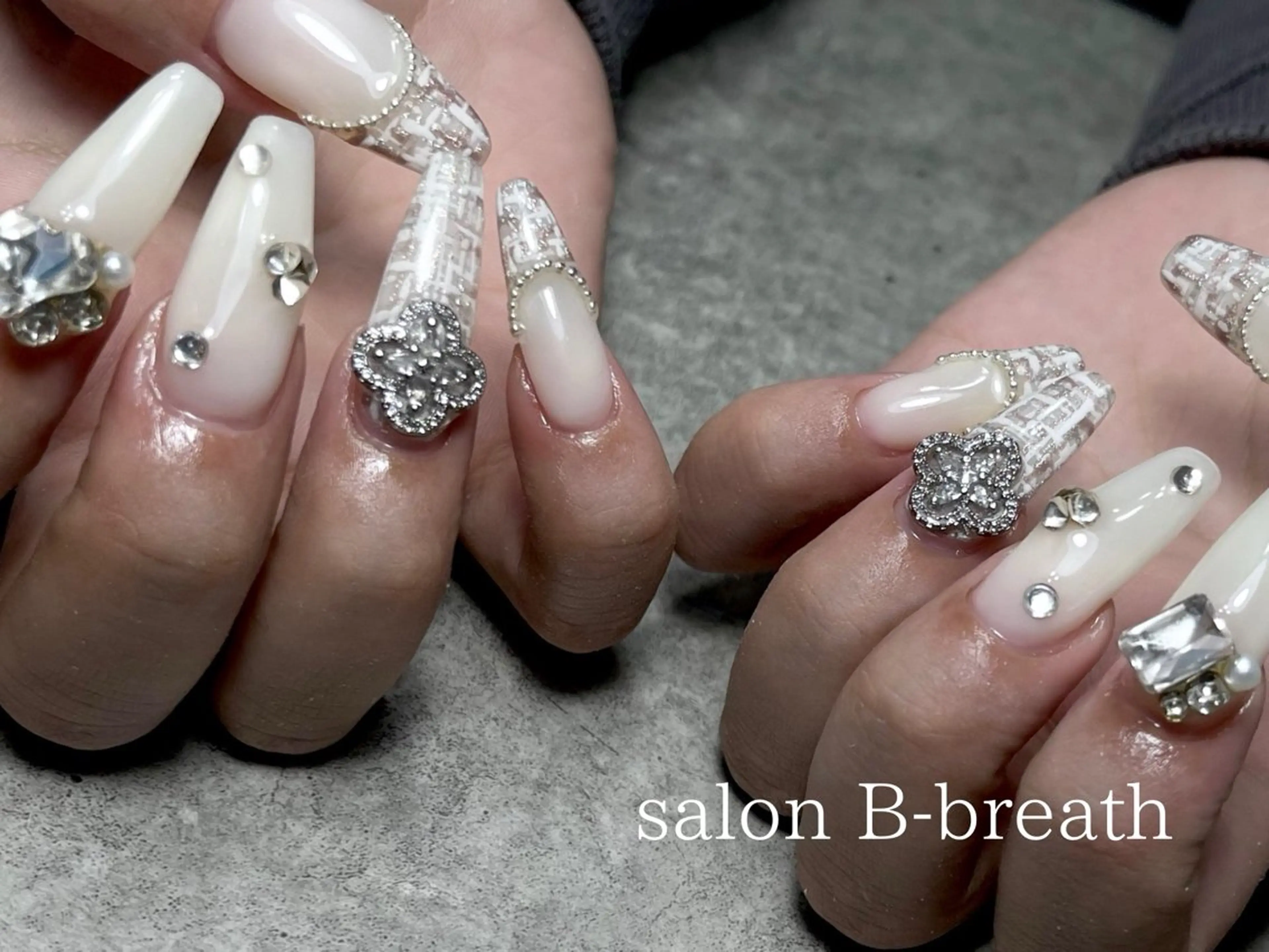 ネイル 持ち込み ハンドネイル salon B-breathのネイルデザイン
