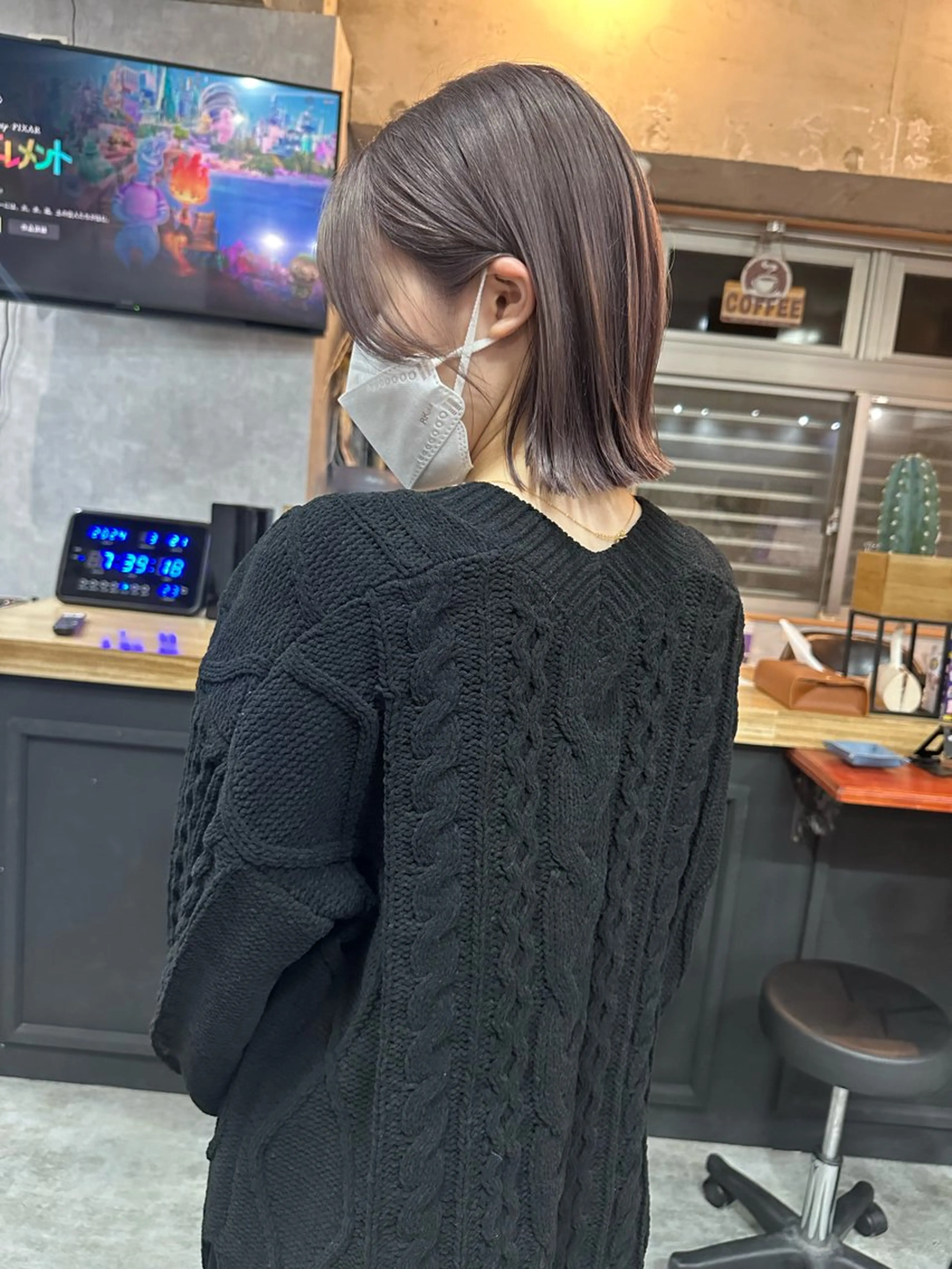 ショート 切りっぱなしボブ ショートボブ ハンサムショート 丸みショート ボブ カット ヘアカラー トリートメント C’LD hair  produce /シールドヘア所属・モテ髪/ボブ/ショー ト/アダチフウトのヘアスタイル