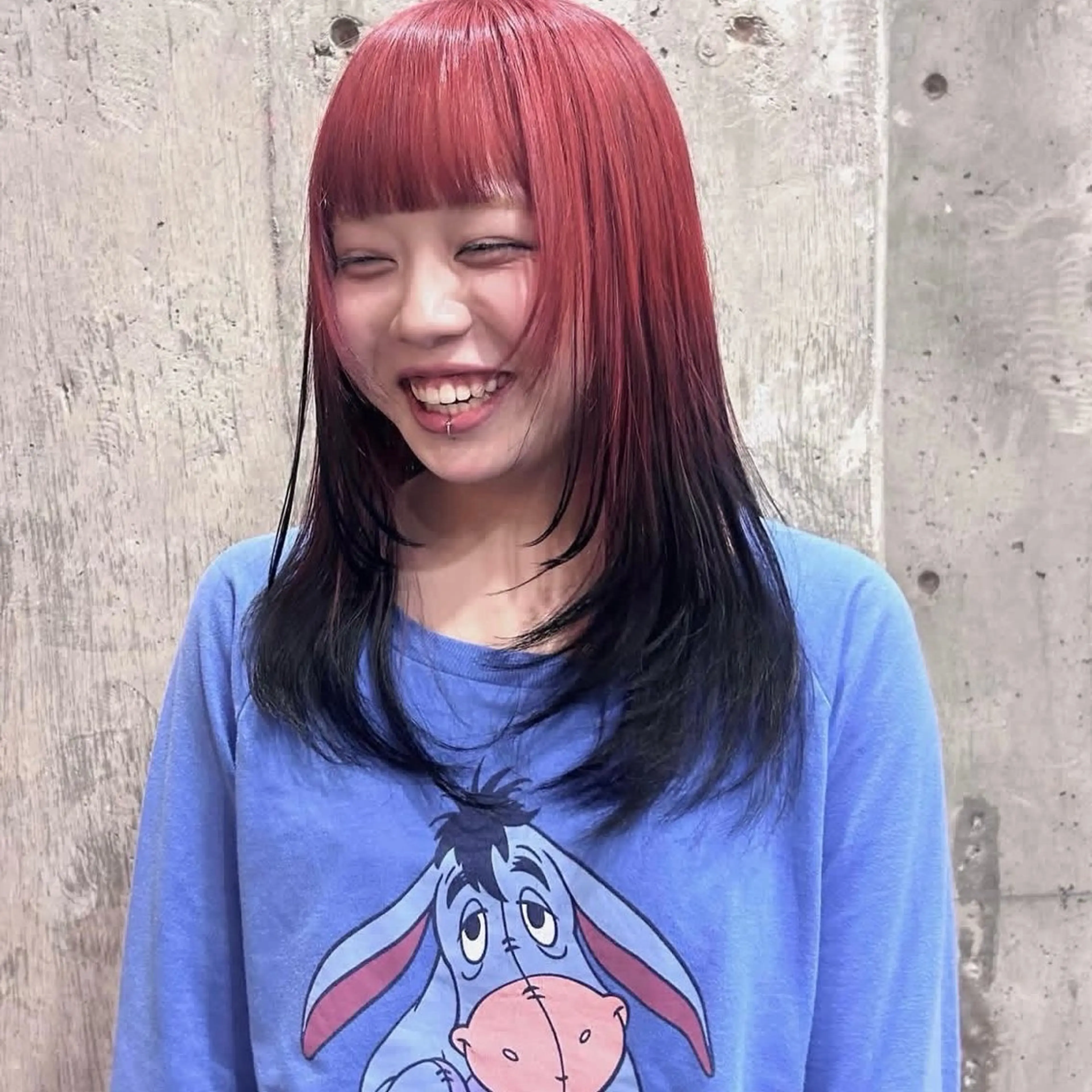 ロング カット ヘアカラー idea ルナのヘアスタイル