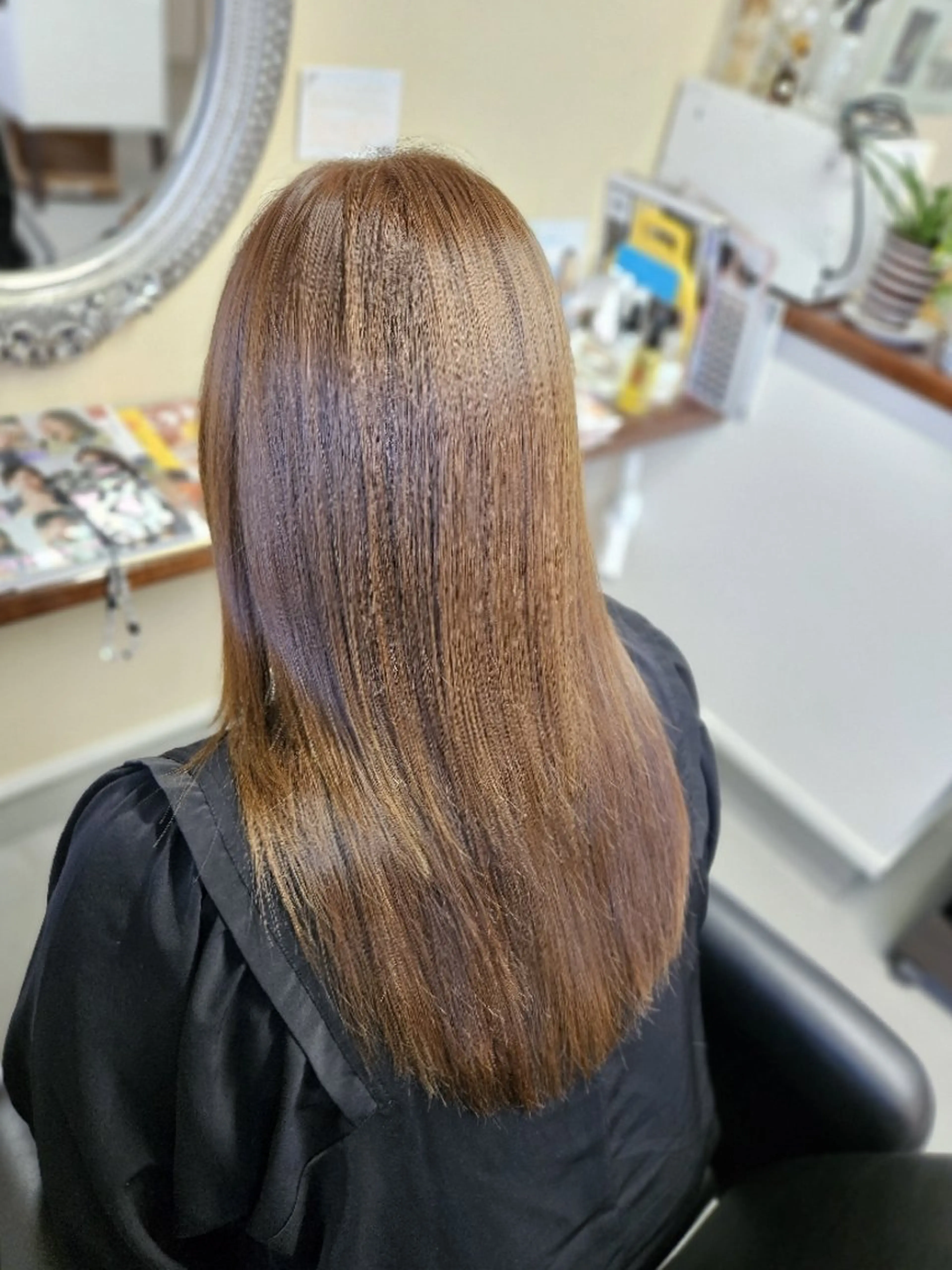 カラー ベージュカラー ヘアカラー トリートメント ma cherie 　naoのヘアスタイル