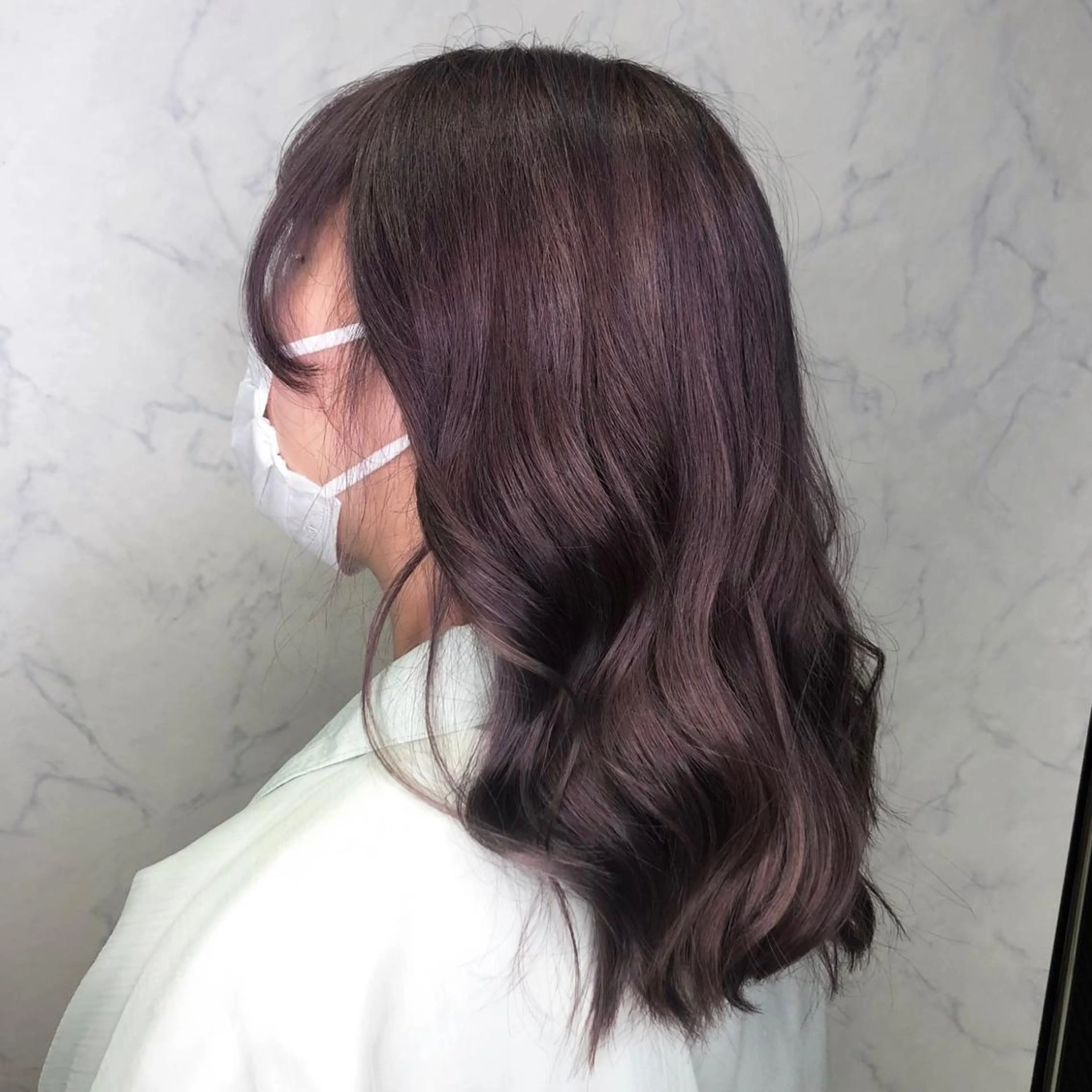 セミロング 縮毛矯正特化🩰 竹口はるかのヘアスタイル