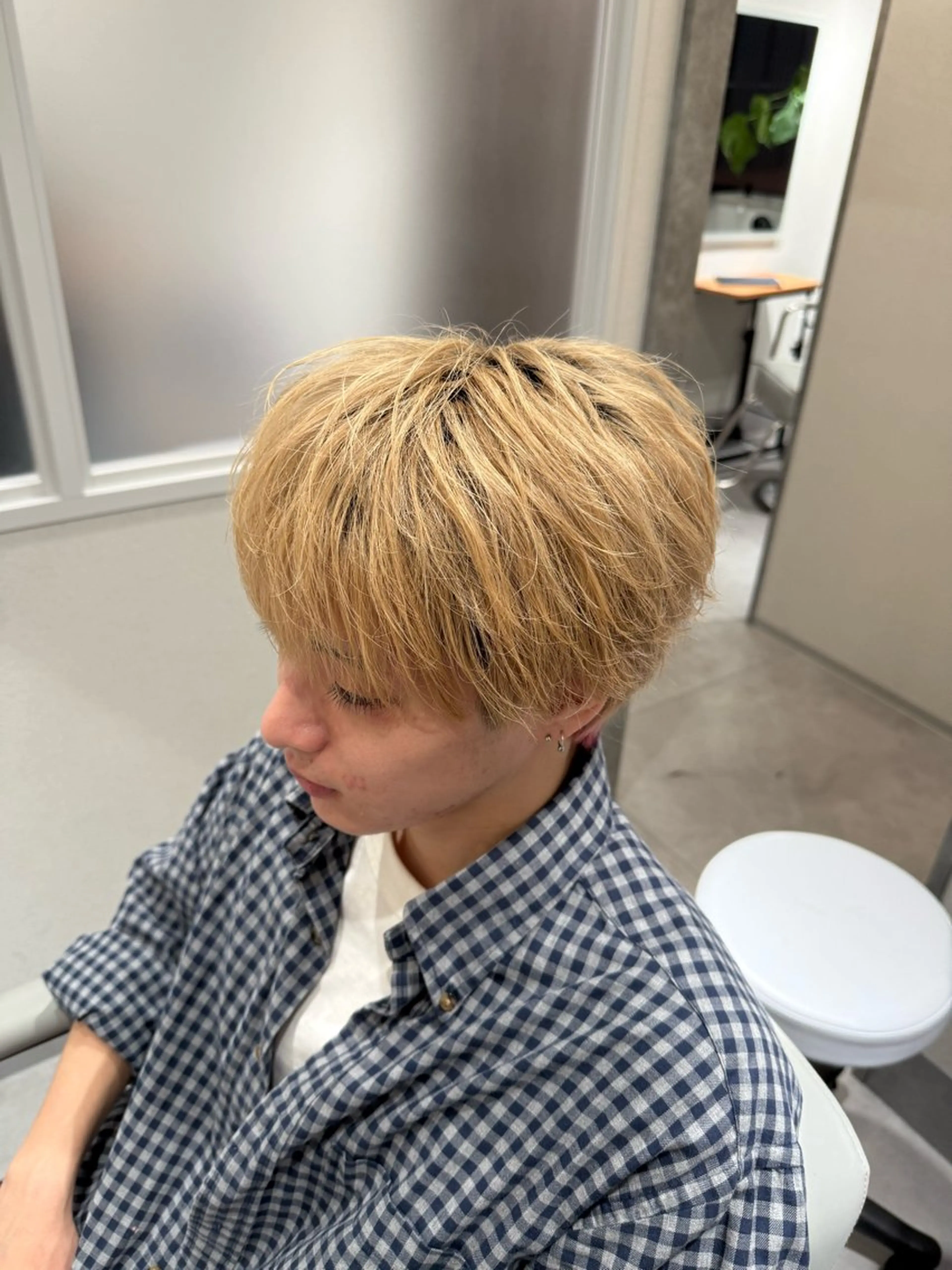 メンズカットの写真