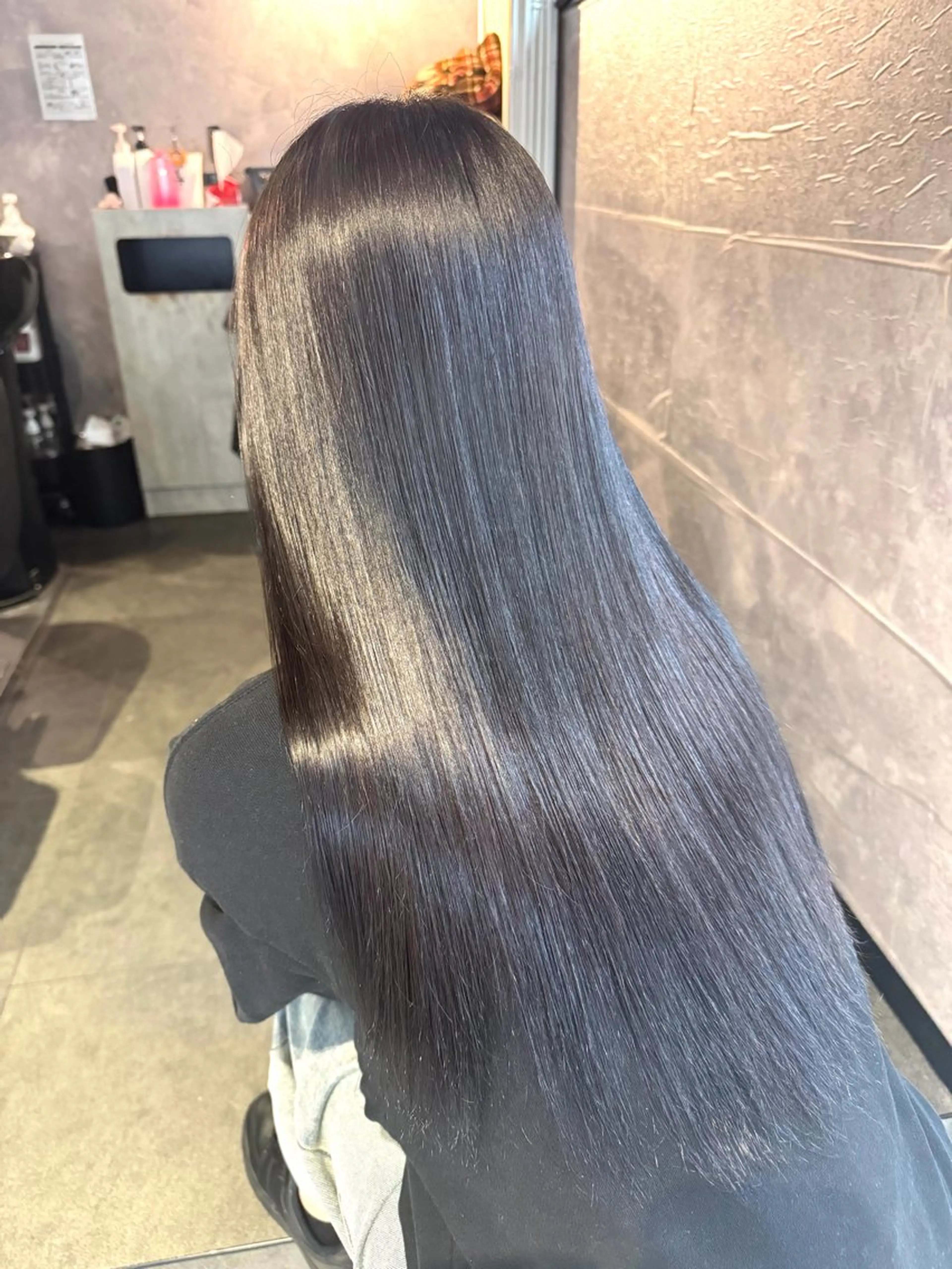 ロング カラー カット ヘアカラー トリートメント 🩶鈴木茉奈🩶艶髪 /透明感/暖色カラーのヘアスタイル