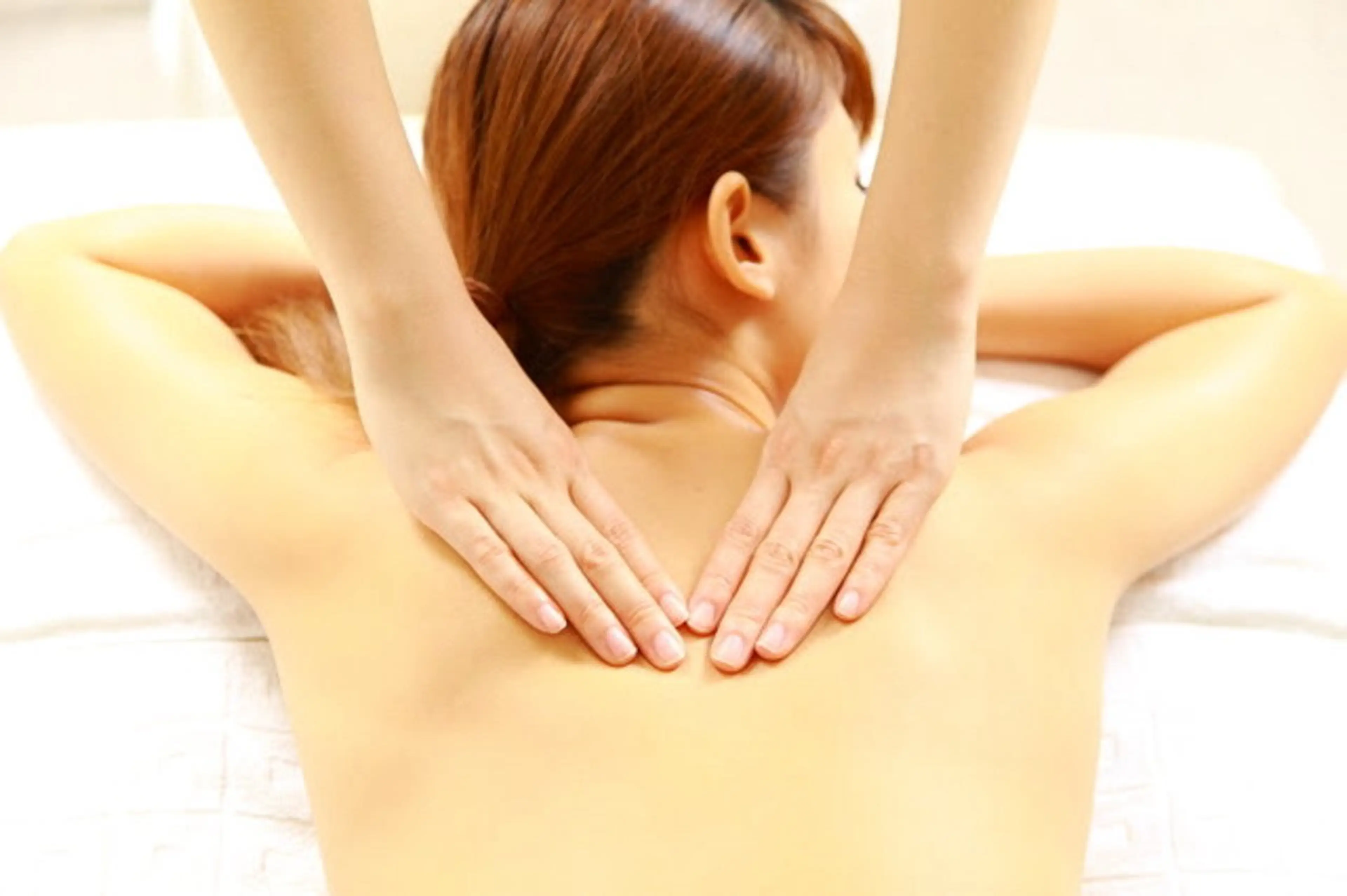 経絡リンパ（背中）20分の写真