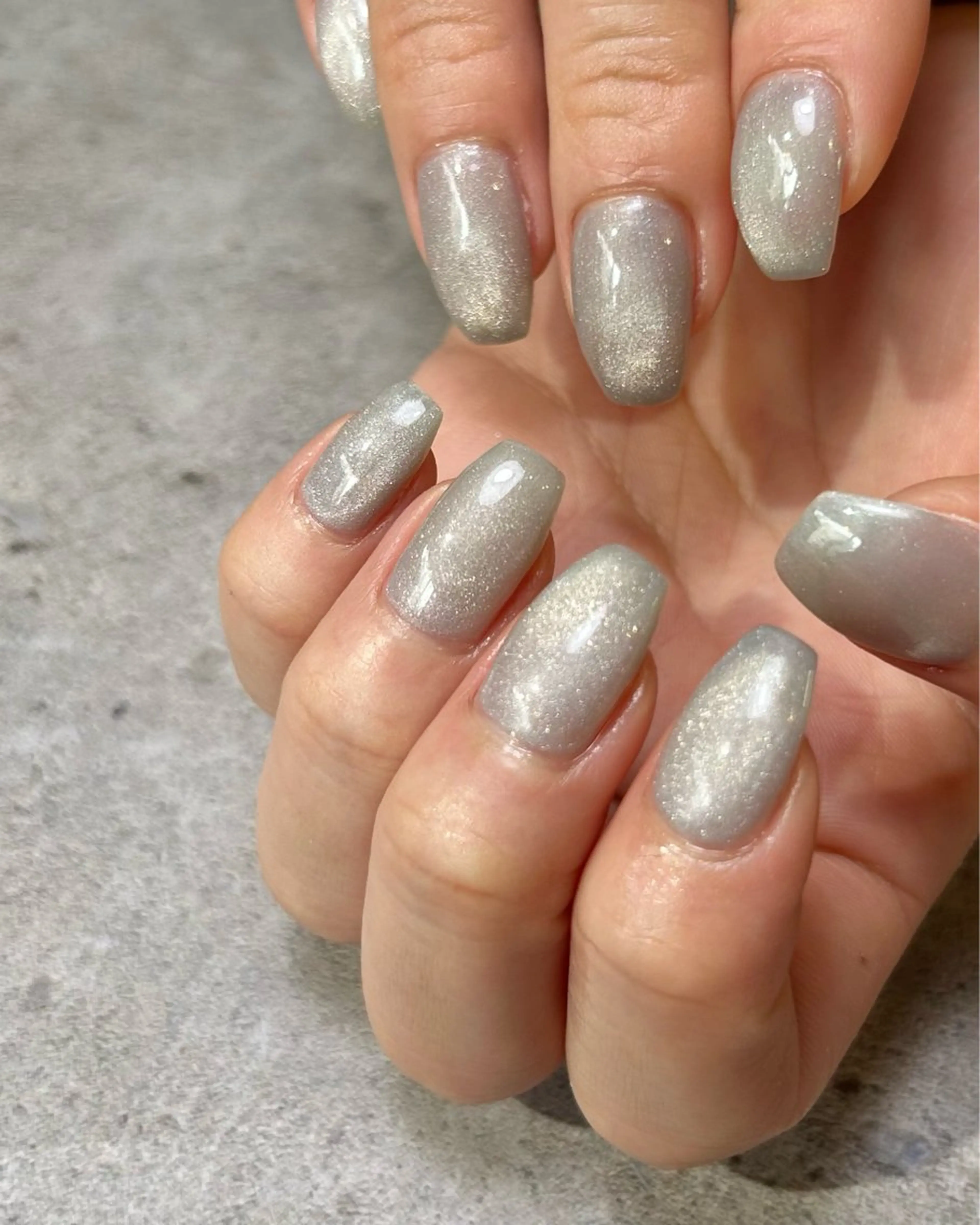 ネイル ワンカラーネイル ハンドネイル Reflection marikoのネイルデザイン