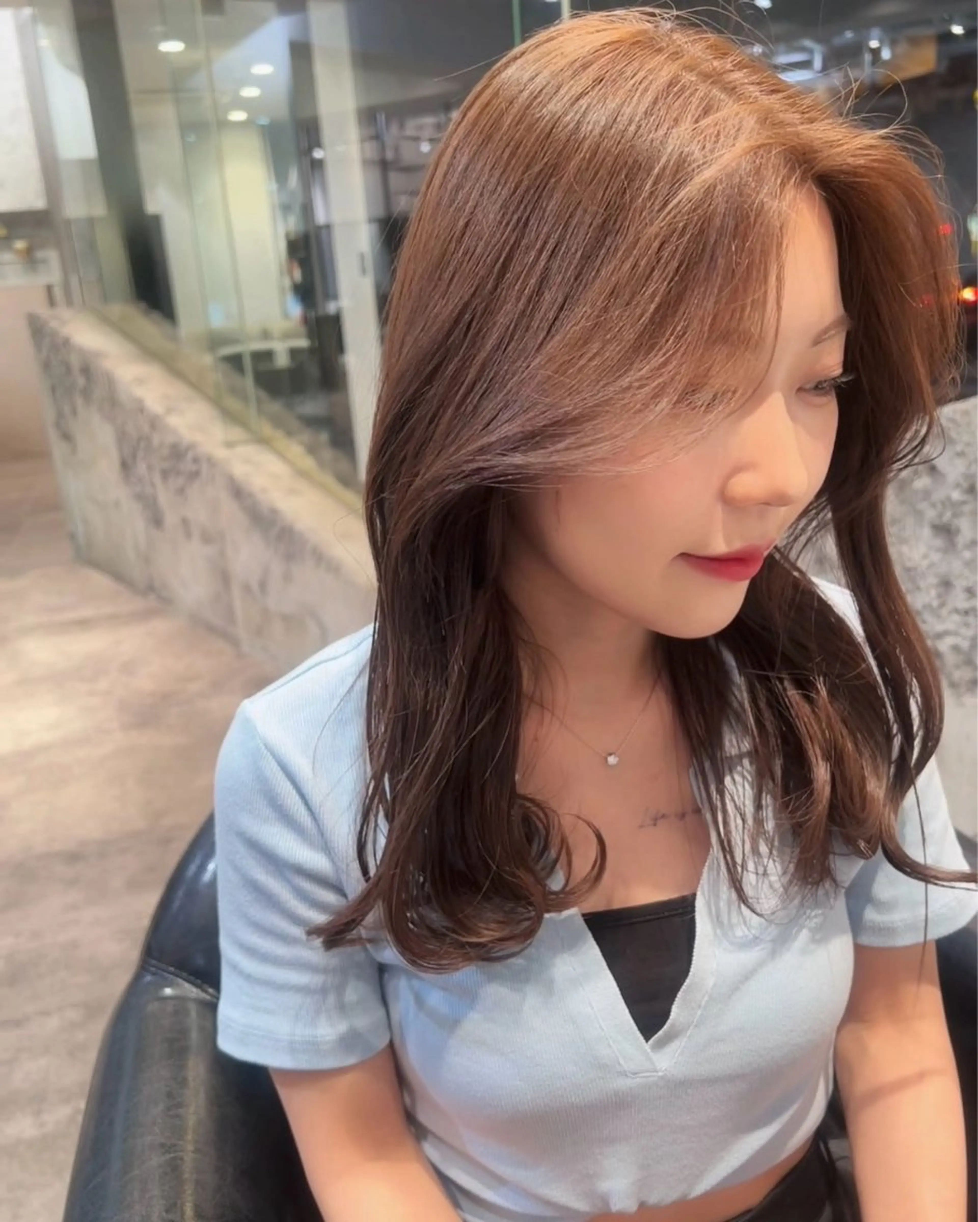 ミディアム ✨毛髪診断で絶対綺麗 ✨美髪艶髪専門✨高浪のヘアスタイル