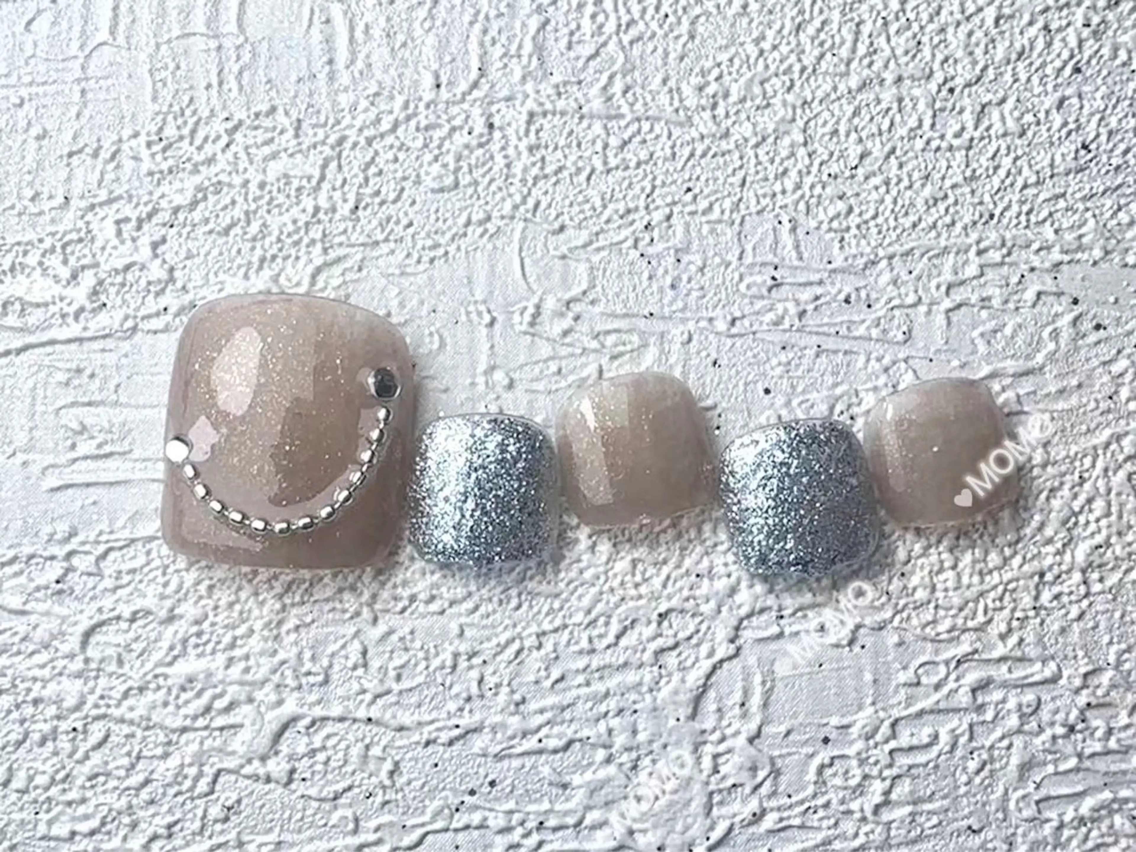 ネイル フットネイル MOMO nail所属・NIITSU YUNAのネイルデザイン