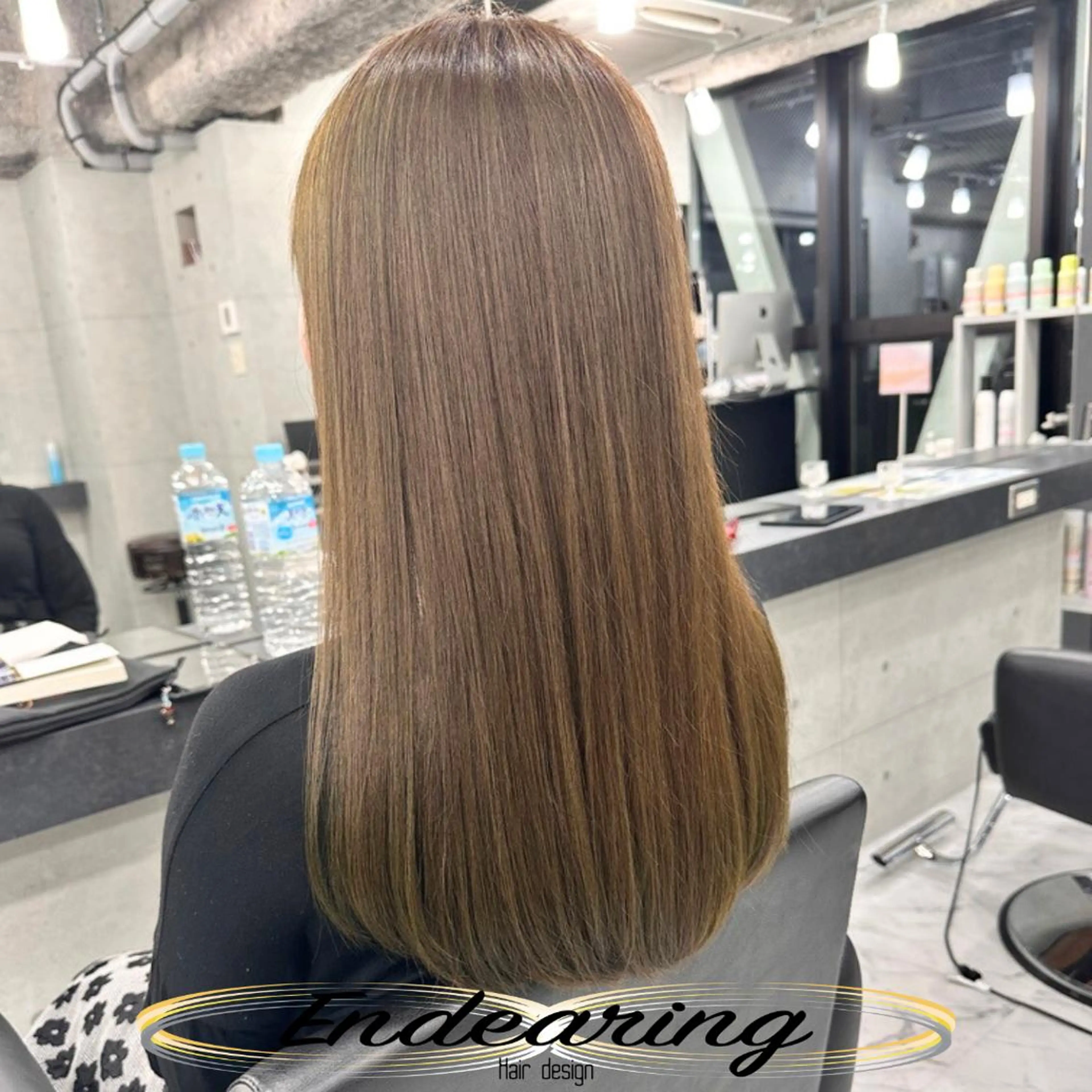 ロング レイヤーカット ロング 似合わせカット カット ヘアカラー Endearing 銀座/レイヤーカットのヘアスタイル