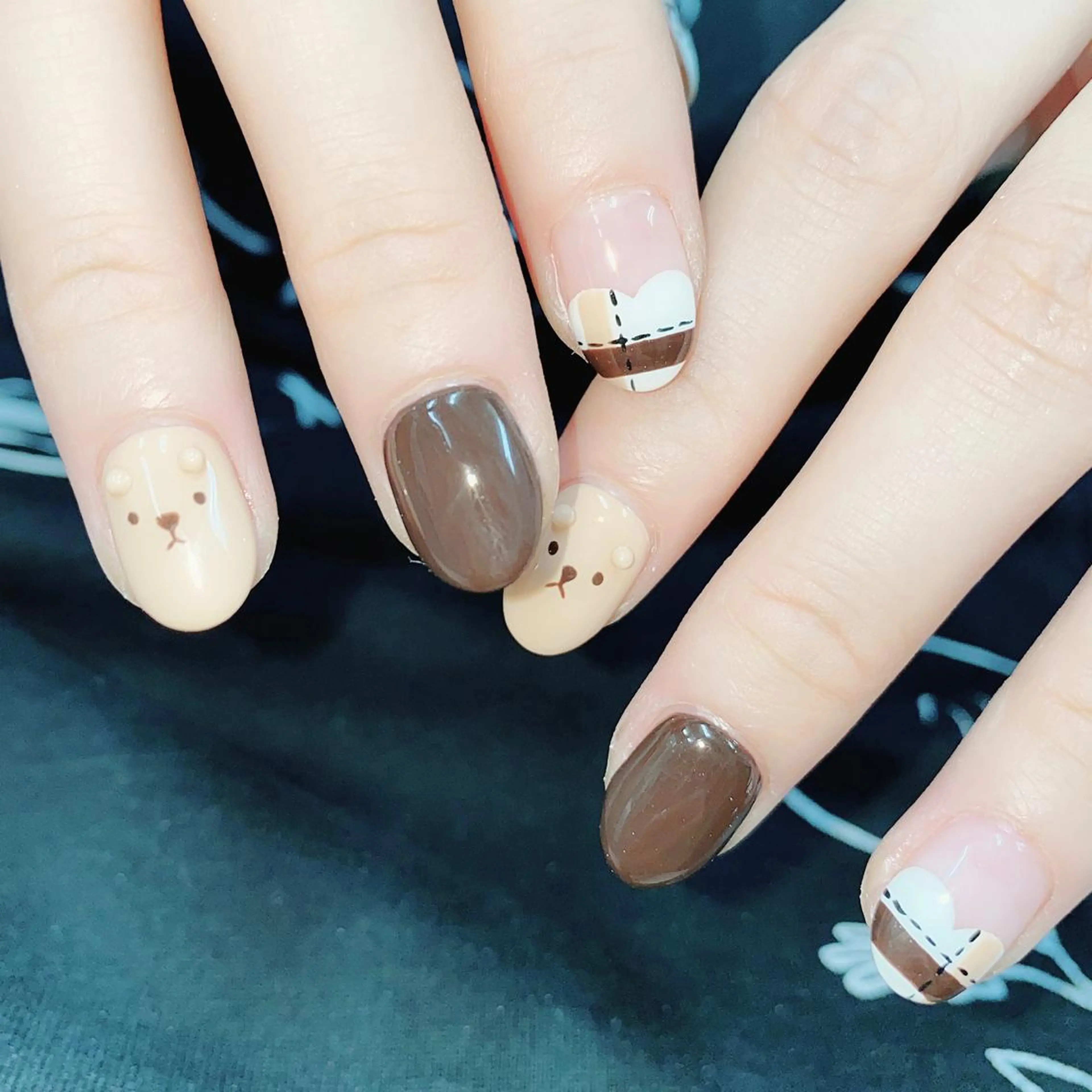 ネイル アートネイル ジェルネイル ニュアンスネイル パラジェル NAIL by STARry 川口のネイルデザイン
