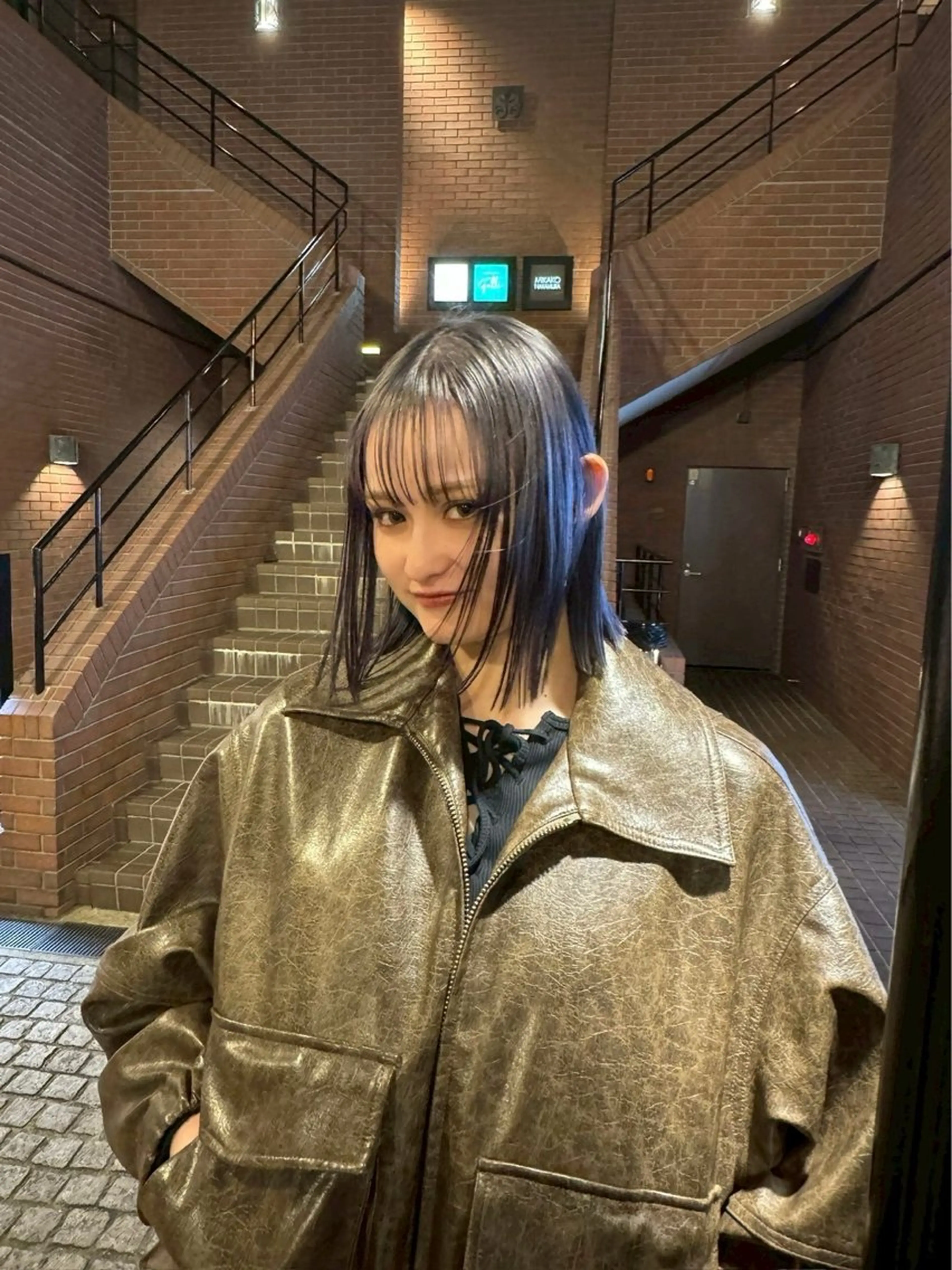 ショート ショートボブ ボブ ショートヘア トリートメント yui/ラベンダー/ ピンク/ワインレッドのヘアスタイル